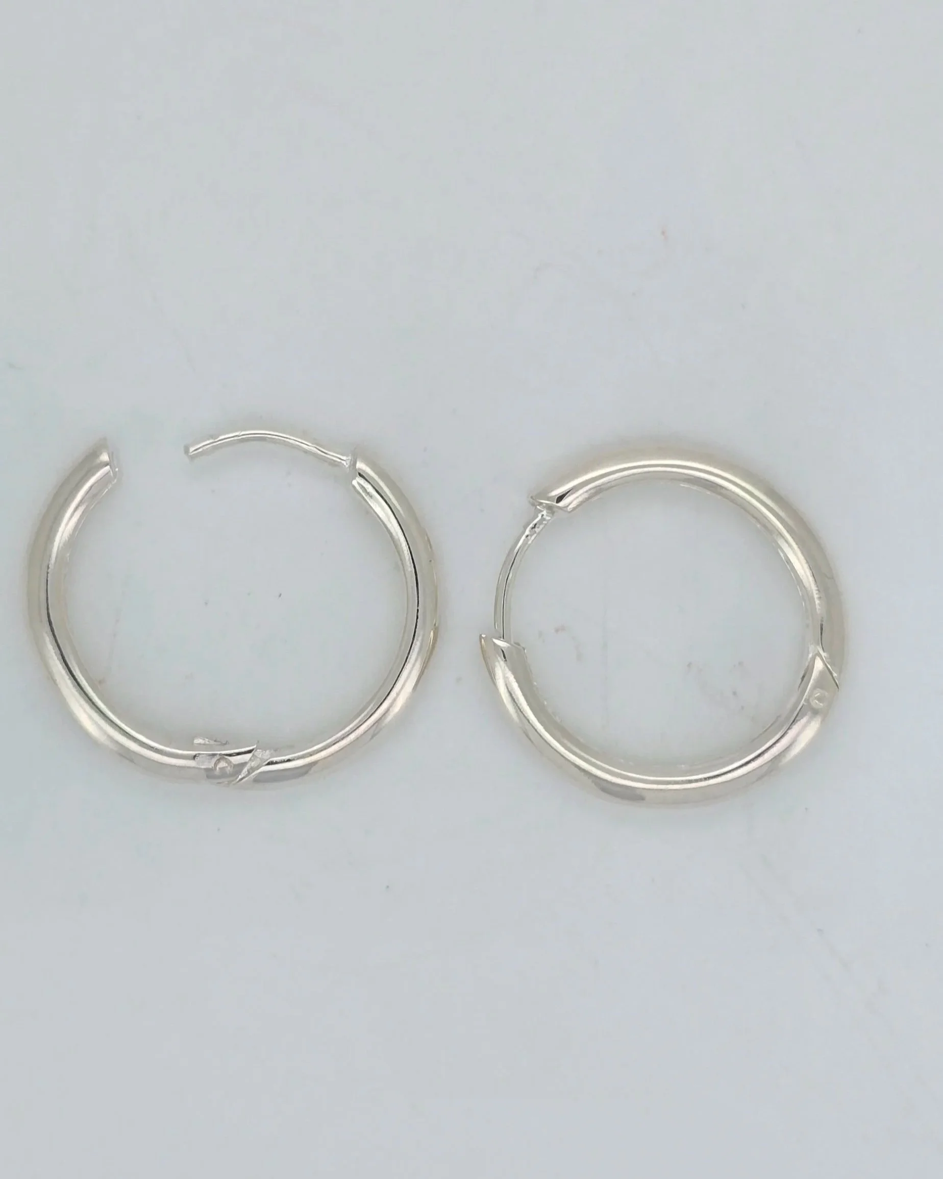 Sterling Silver Classic Huggie Earrings