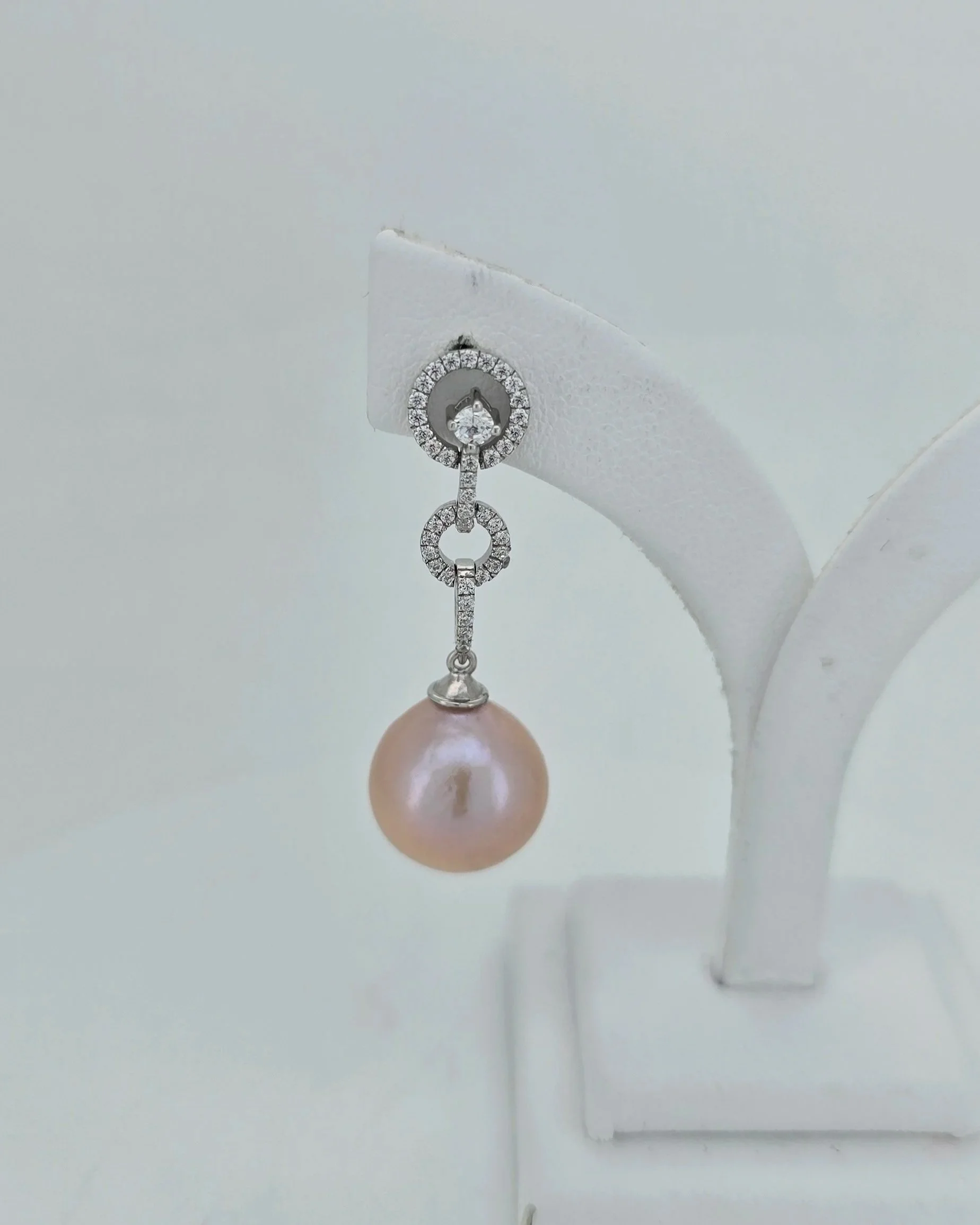 Sterling Silver Pearl Drop Earrings