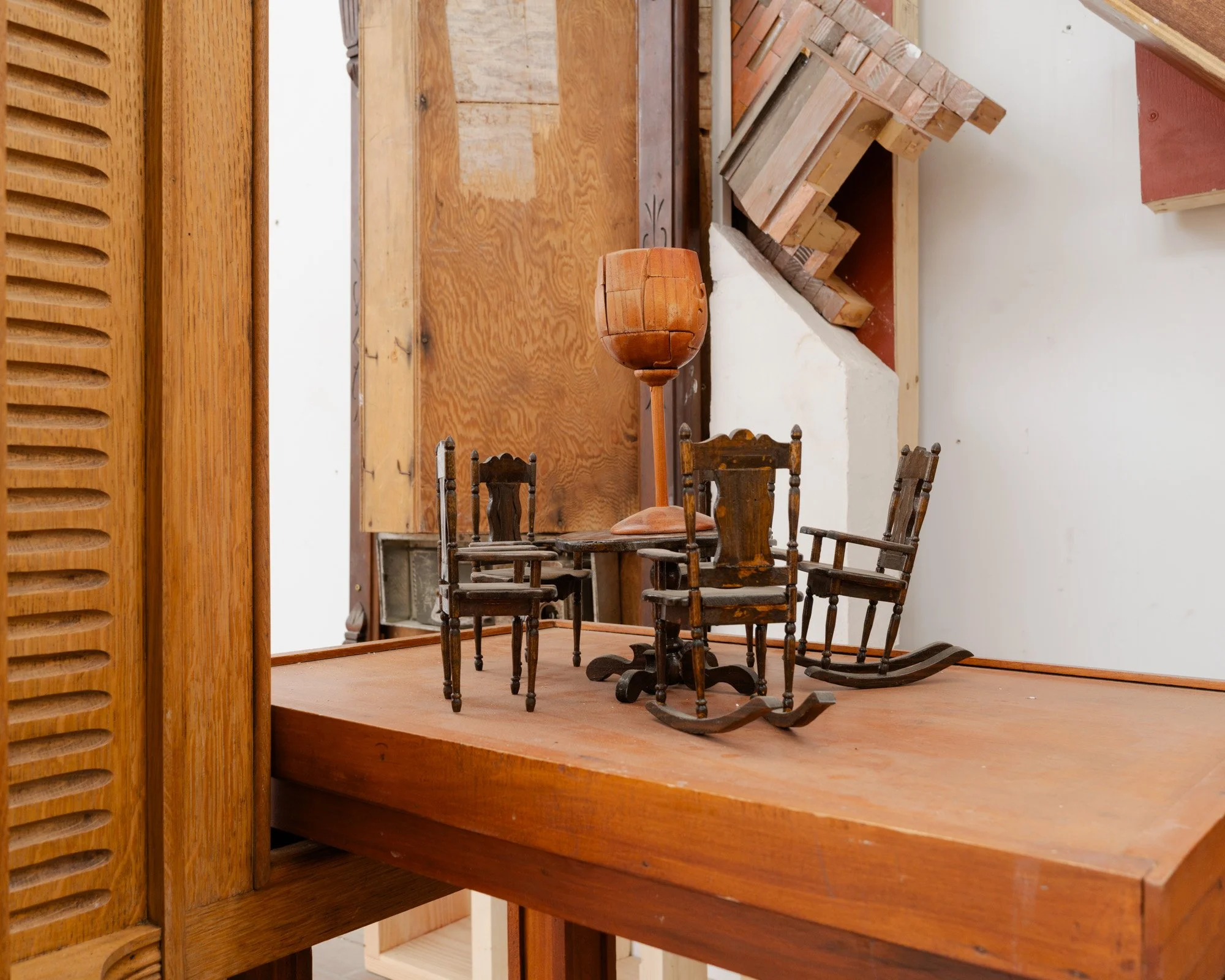 Rocking Chair Cabinet Room