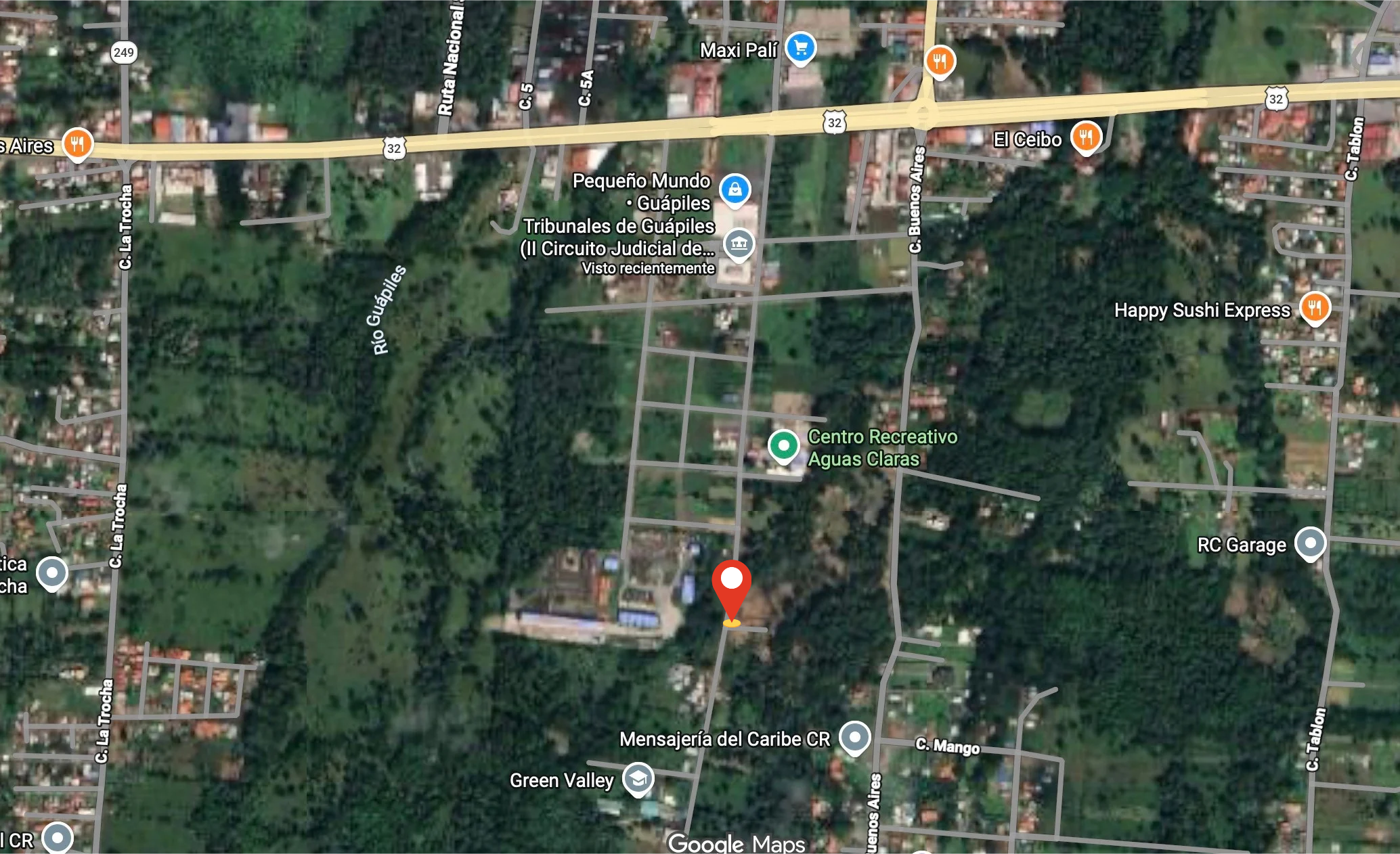 Guápiles, Limón | Área 2575 m2 | ₡31.930.000