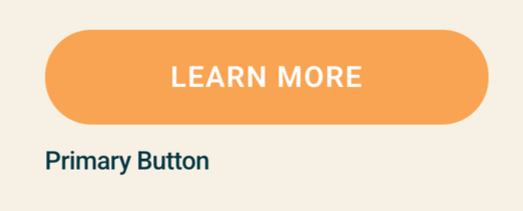 Orange button with white text that says 'LEARN MORE' below a green bar.