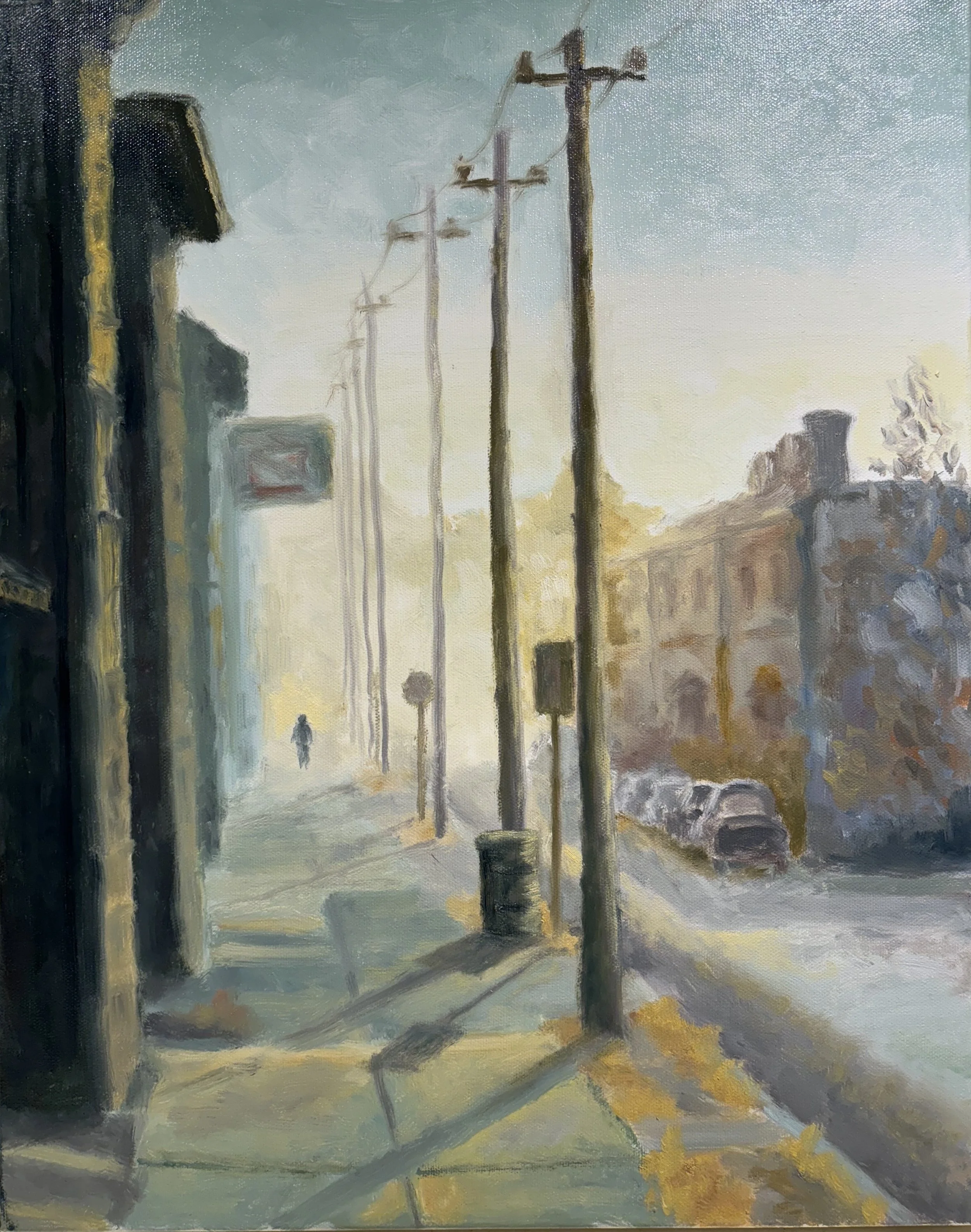 The Walk Home (16 x 20 inches)