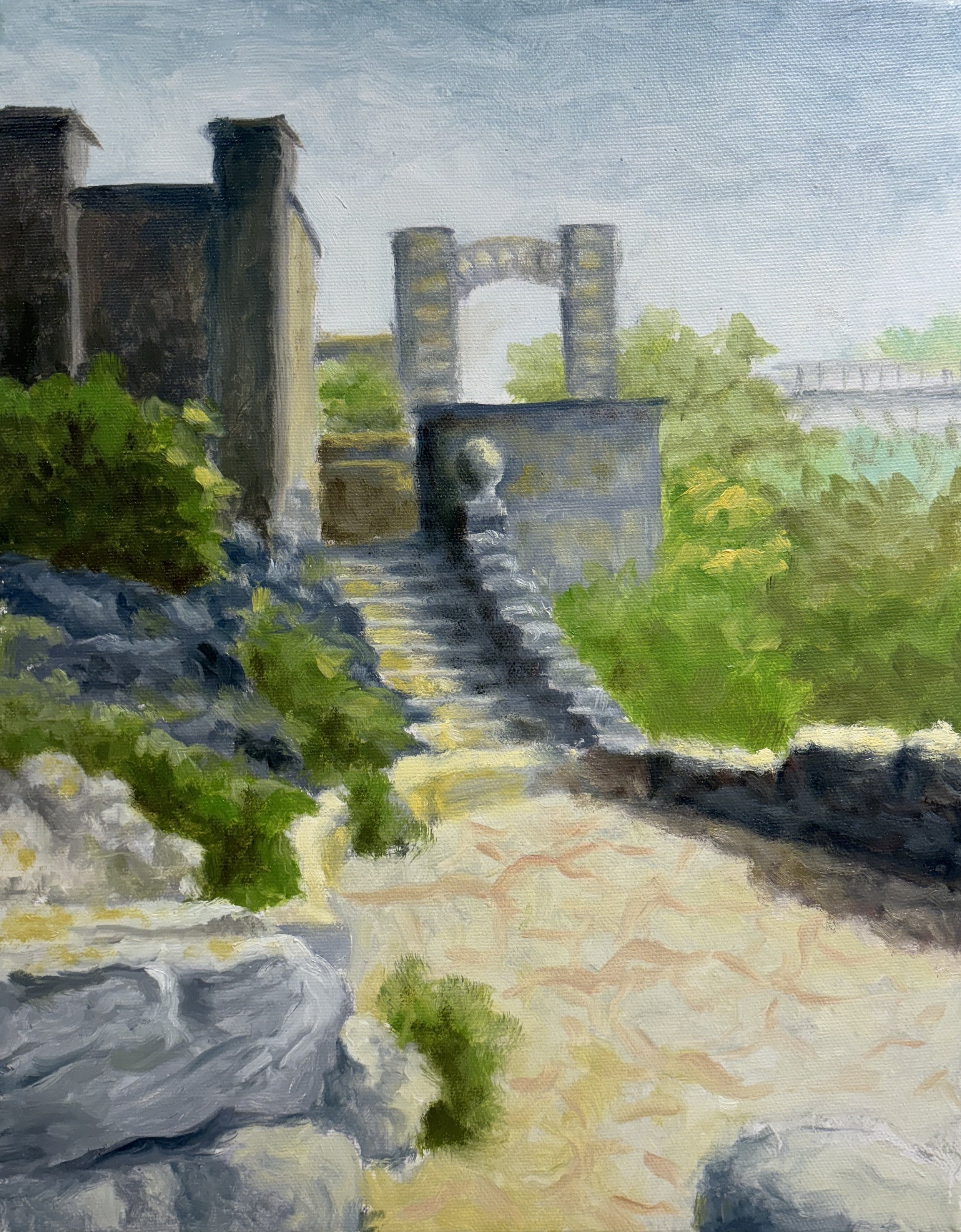 Memory of Ruins (11 x 14 inches)