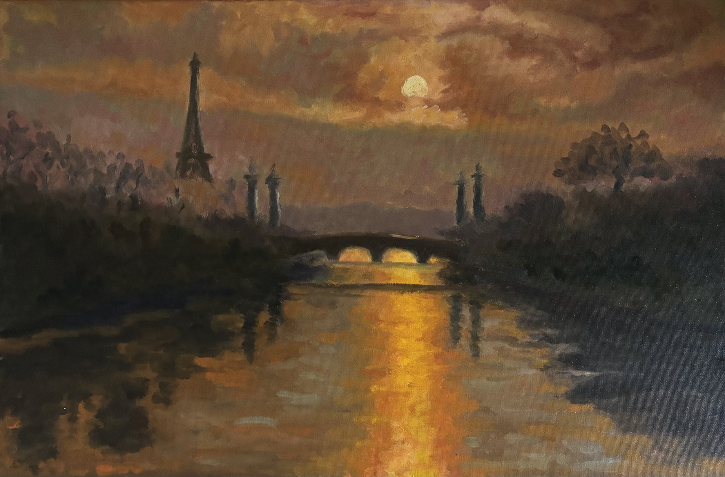 Dusk (16 x 24 inches)