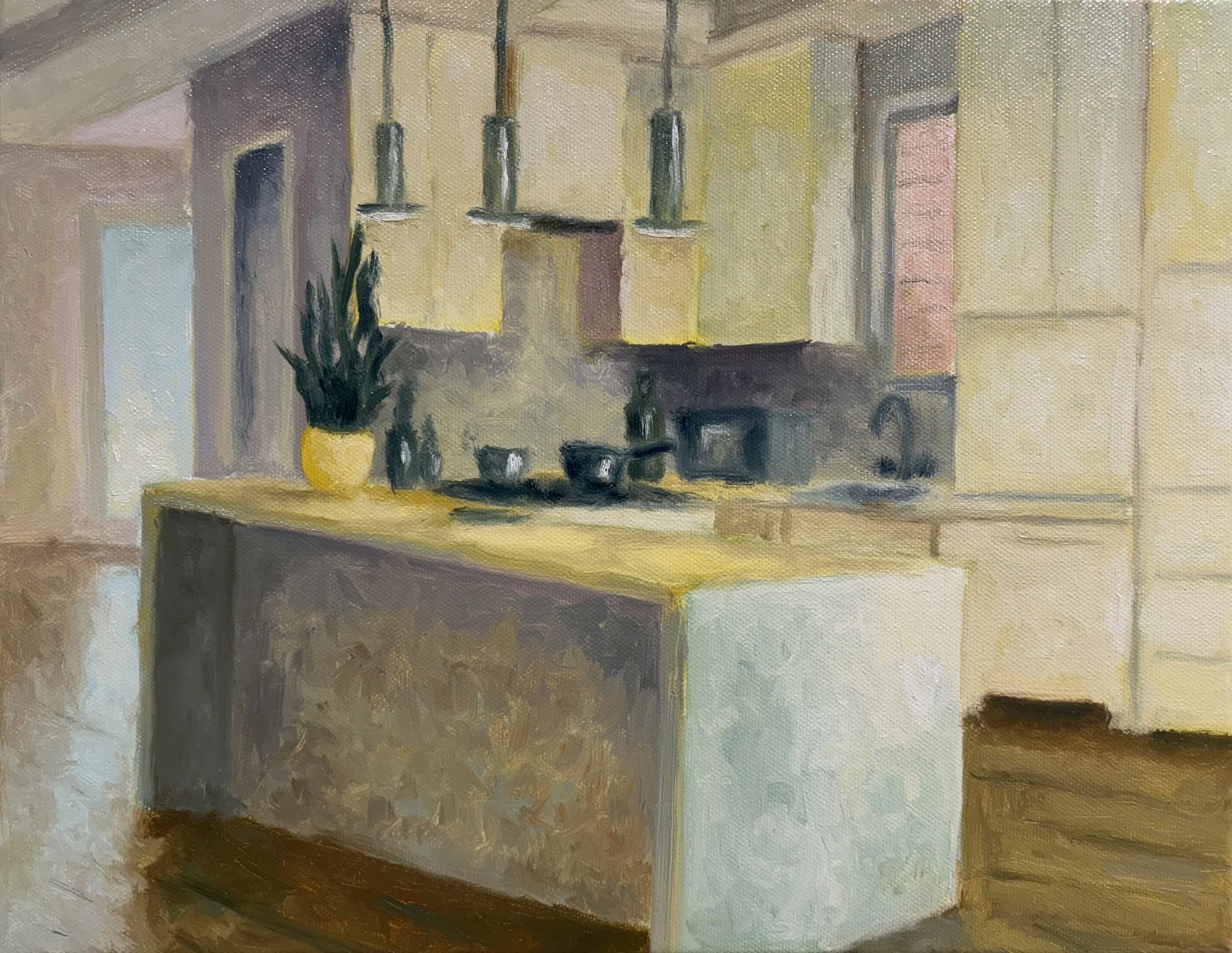 Kitchen Study on a Quiet Afternoon