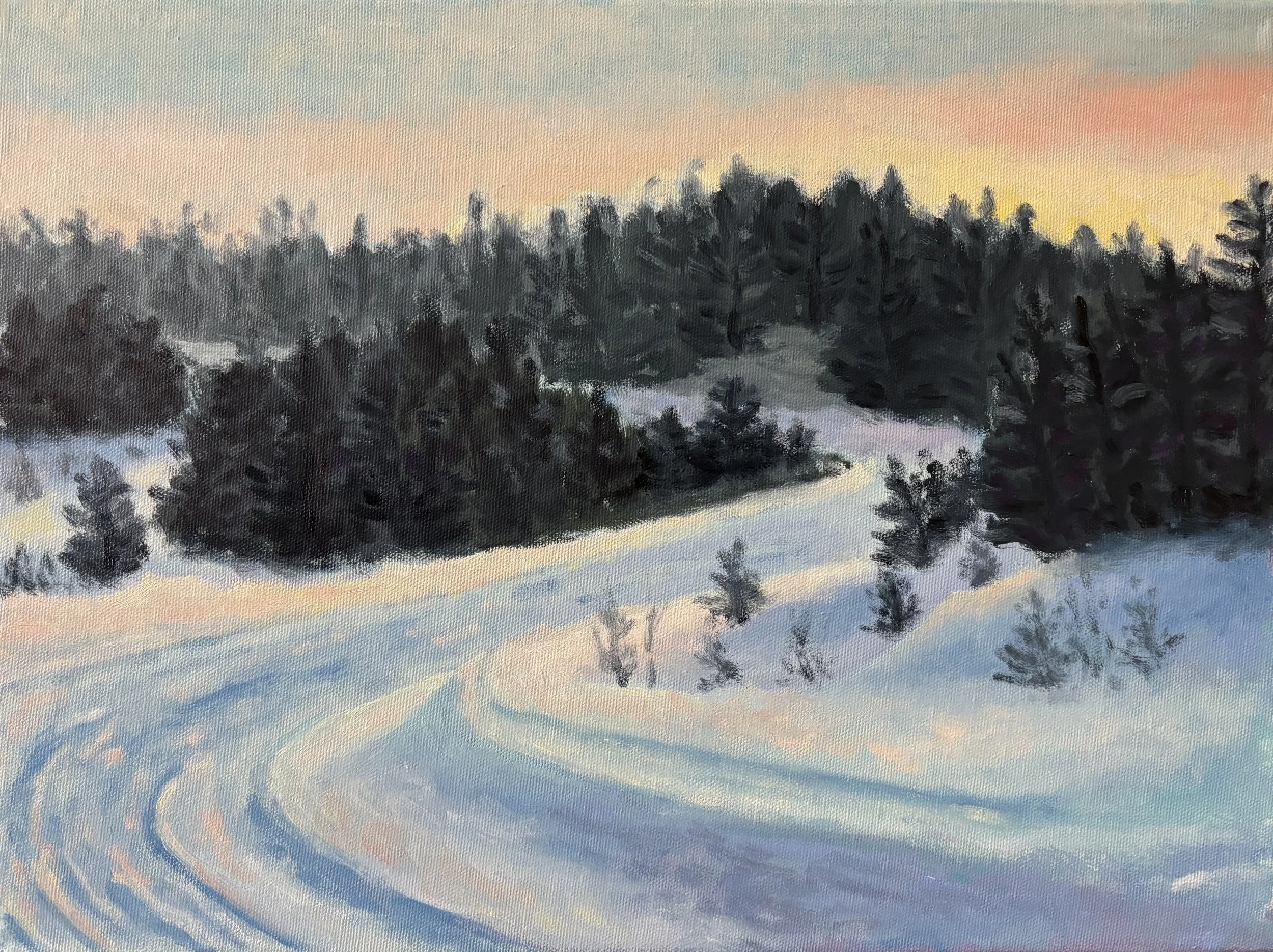 Midnight Sun (11 x 14 inches)