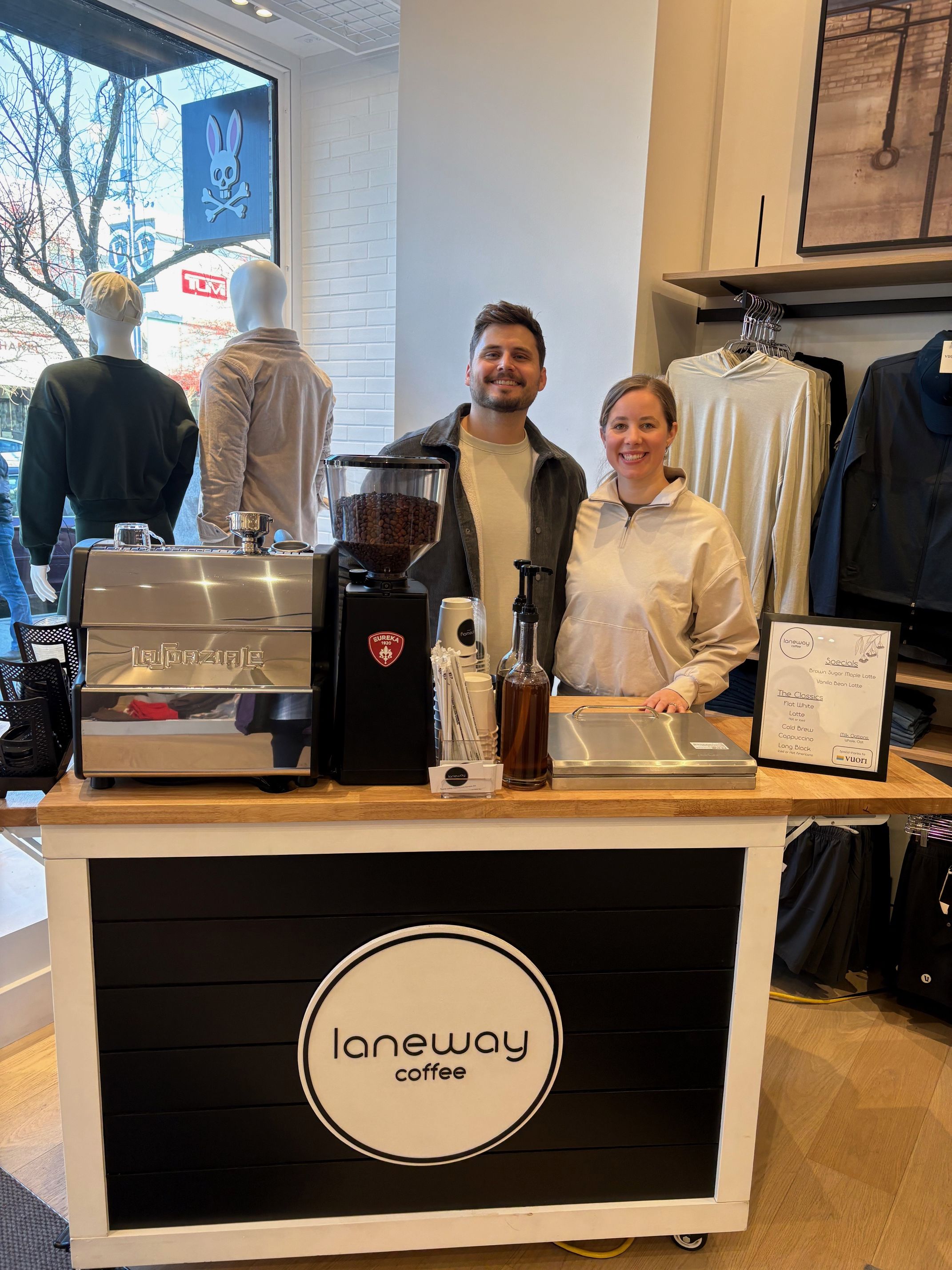 Coffee Cart Catering and Mobile Espresso Bar Service in Columbus, OH for weddings, corporate events, brand activation, bridal showers, wedding showers, and more