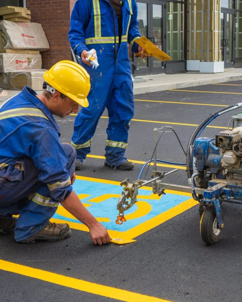 Parking Lot Line Painting