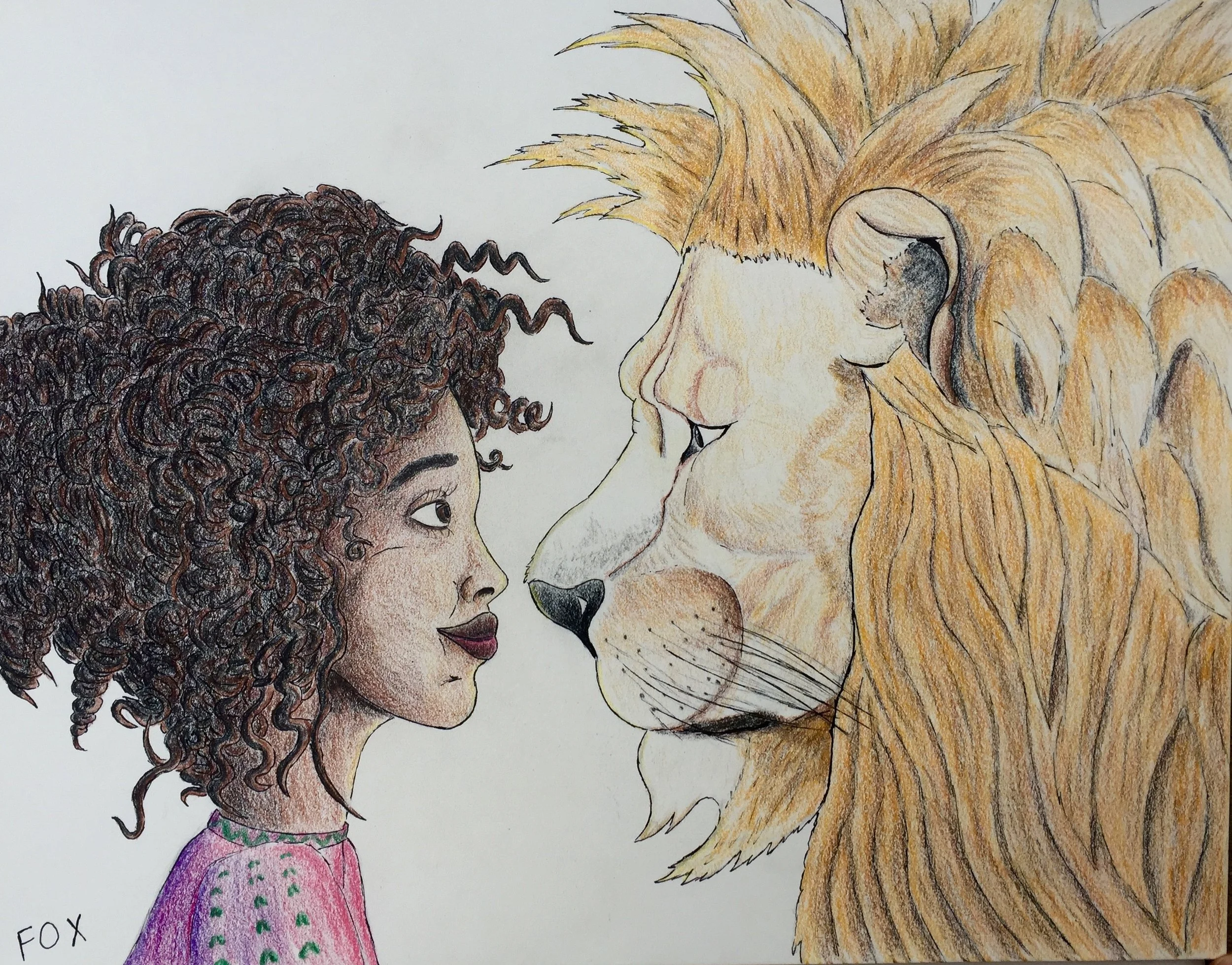 Semhar and the Lion