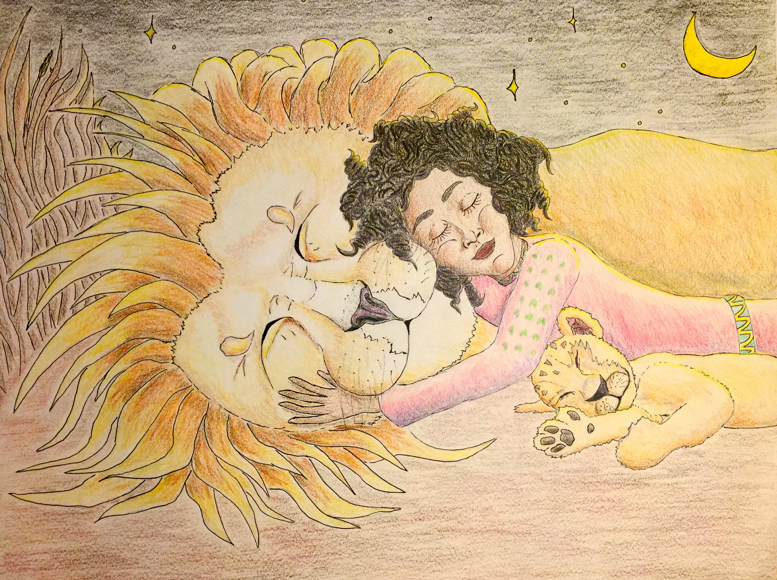 4 Semhar and the Lion Last Page Sleeping.jpg