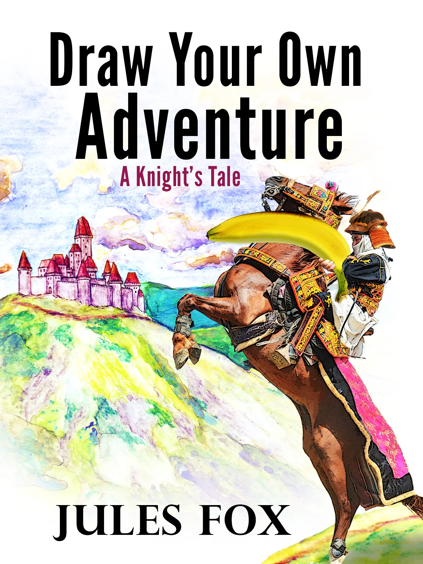 Draw Your Own Adventure - A Knight's Tale  Pick the perfect words to make this story serious, or silly! Then illustrate the pictures yourself, or find some help at the back of the book.  In this story, a knight goes on a quest to rescue a princess f…