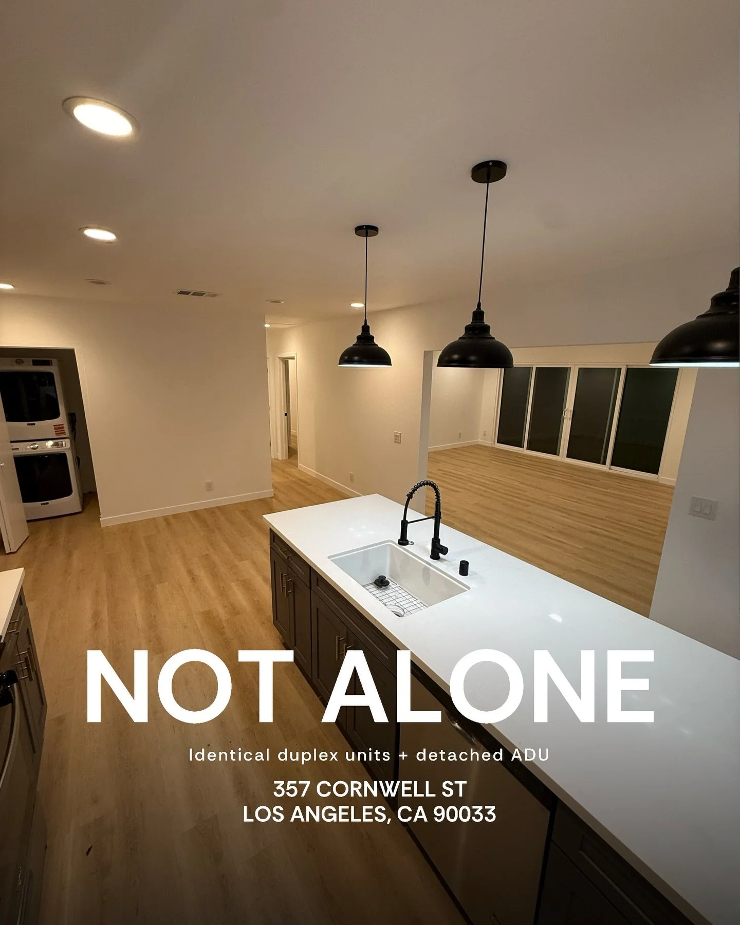 Not Alone.

357 Cornwell St, Los Angeles
Duplex + detached ADU

Live close. Stay separate. Build together.

Want a private showing? DM or Text me 📲
323-843-6053

&mdash;

Listed by: Stacey Havener (DRE 01303680) &ndash; True North Realty
Co-listed b