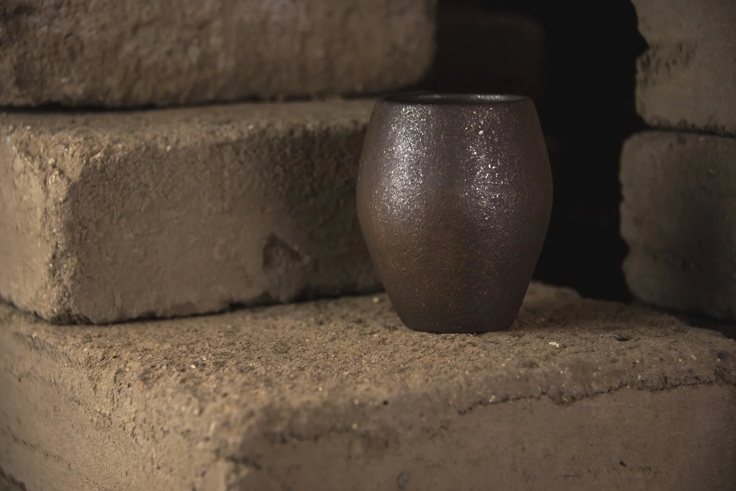 Parts of the Whole (detail), 2023, Natural clay, MFA Exhibition