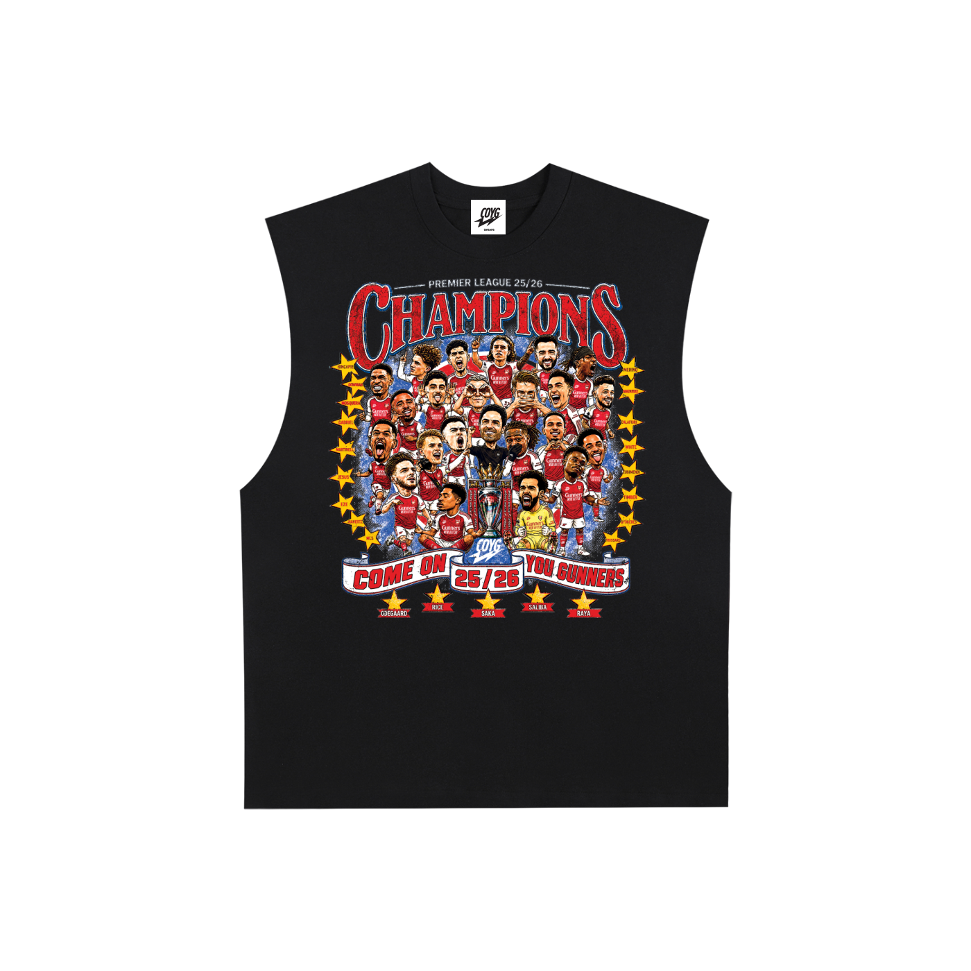 CHAMPIONS RAW EDGE TANK TOP