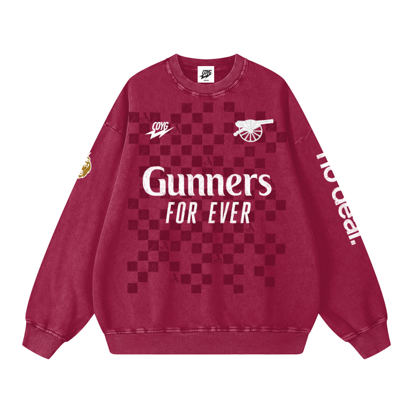 GUNNERS FOREVER OVERSIZED SWEATSHIRT