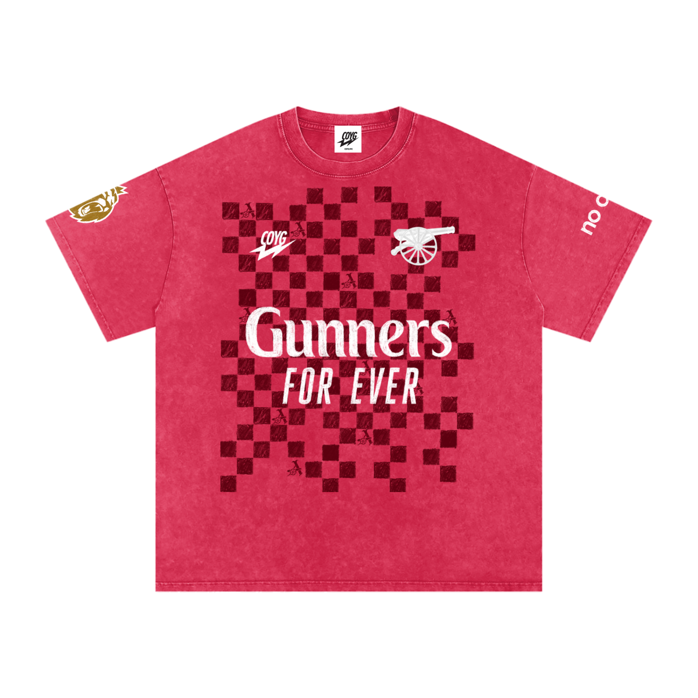 GUNNERS FORVER SNOW WASHED TEE