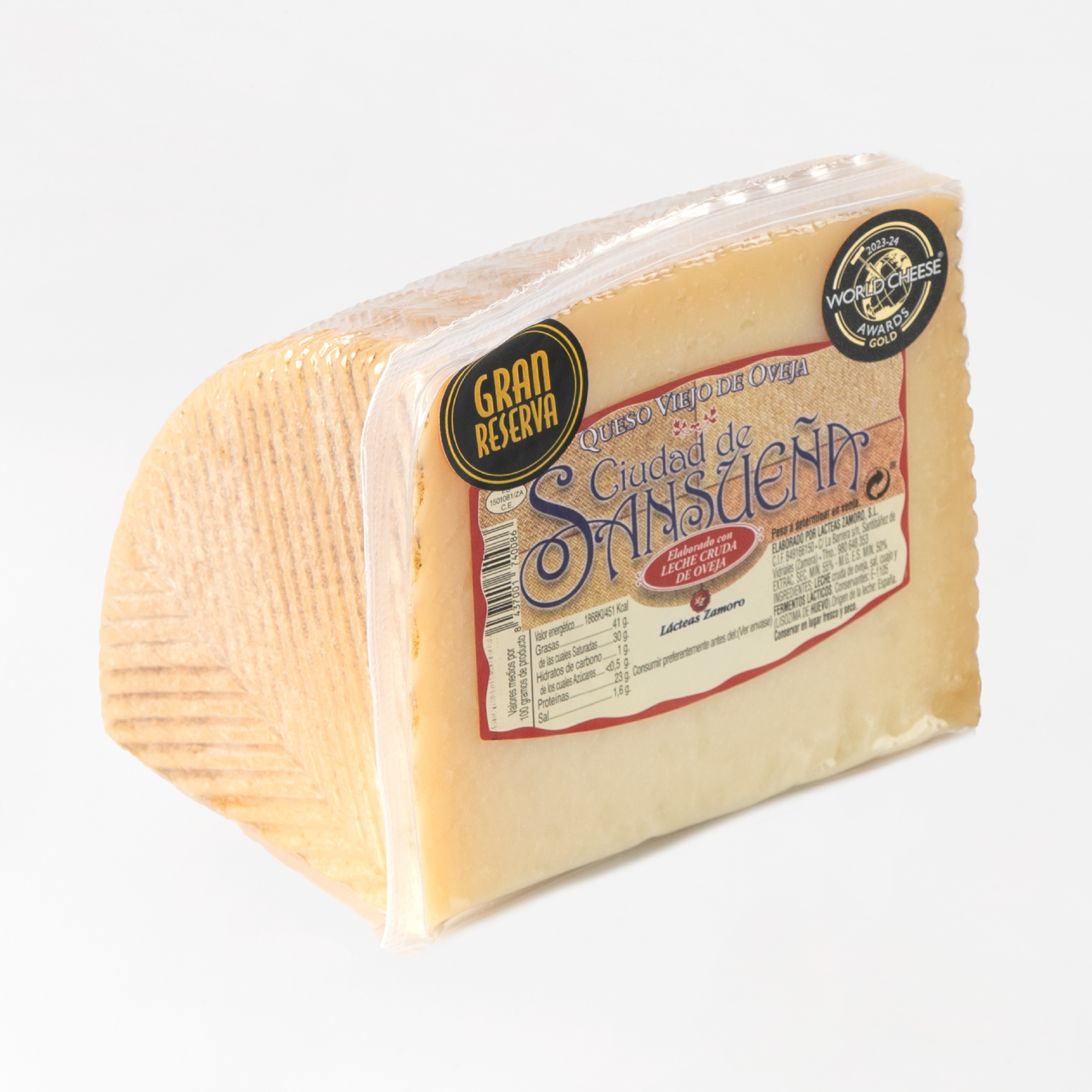 Queso Añejo de Oveja Gran Reserva 20 Meses 400g