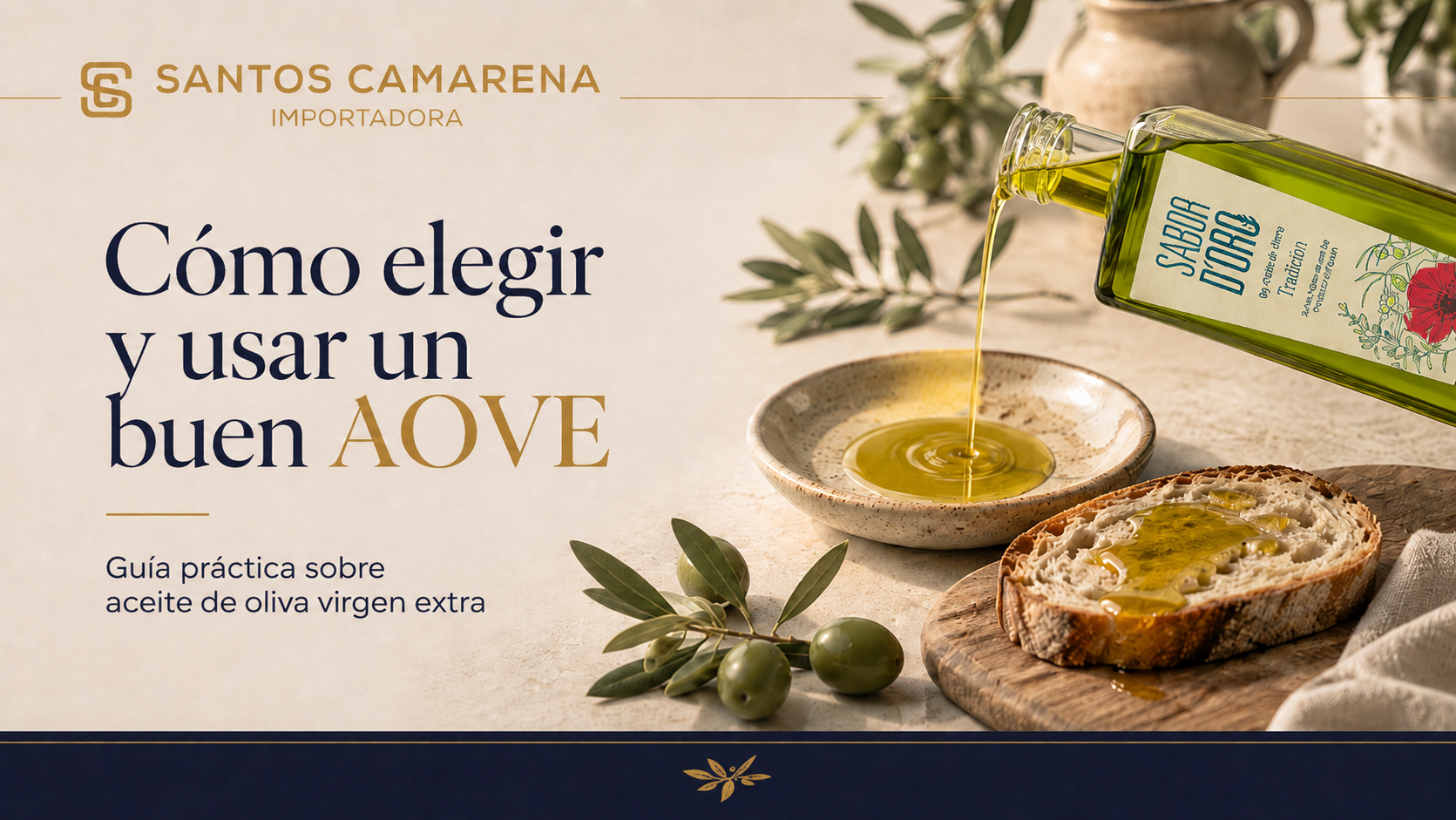 Cómo elegir y usar un buen aceite de oliva virgen extra: mucho más que un ingrediente