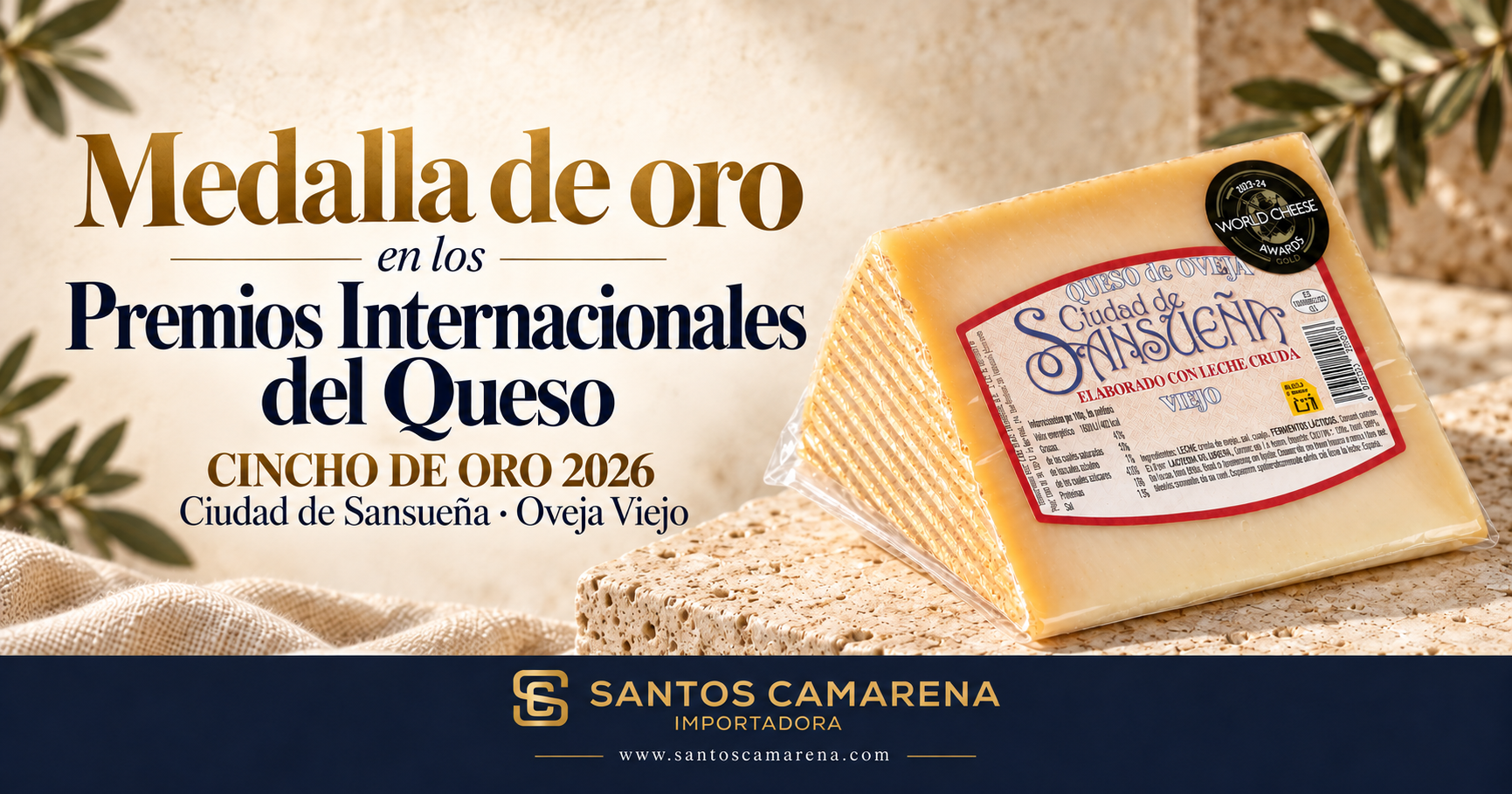 Ciudad de Sansueña recibe el Cincho de Oro 2026: otro motivo para celebrar en Santos Camarena
