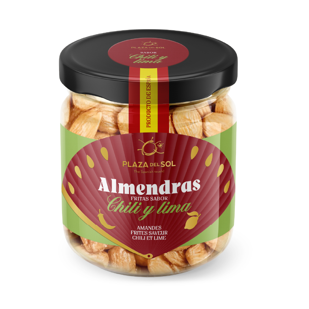 Almendras Fritas Chili y Lima 110g