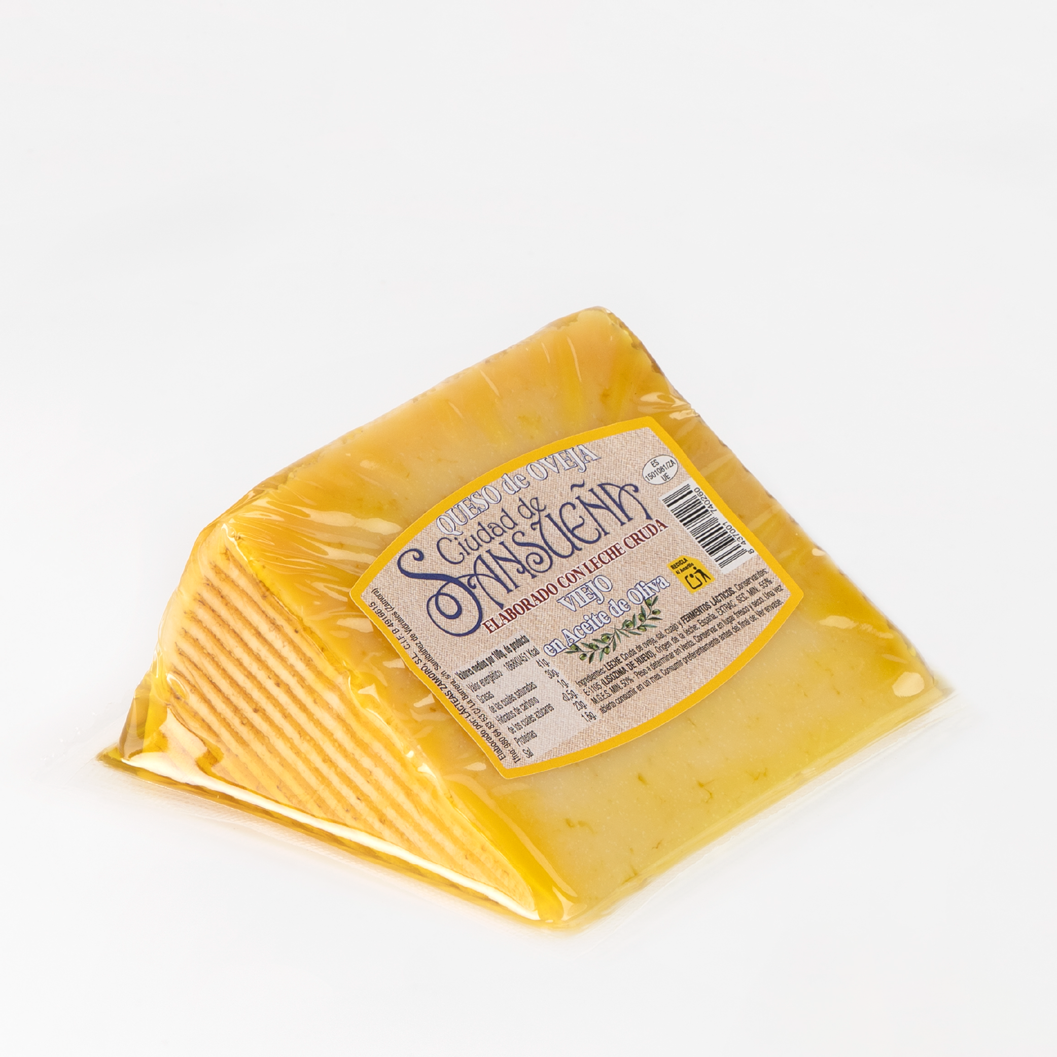 Queso Viejo de Oveja en AOVE 320g