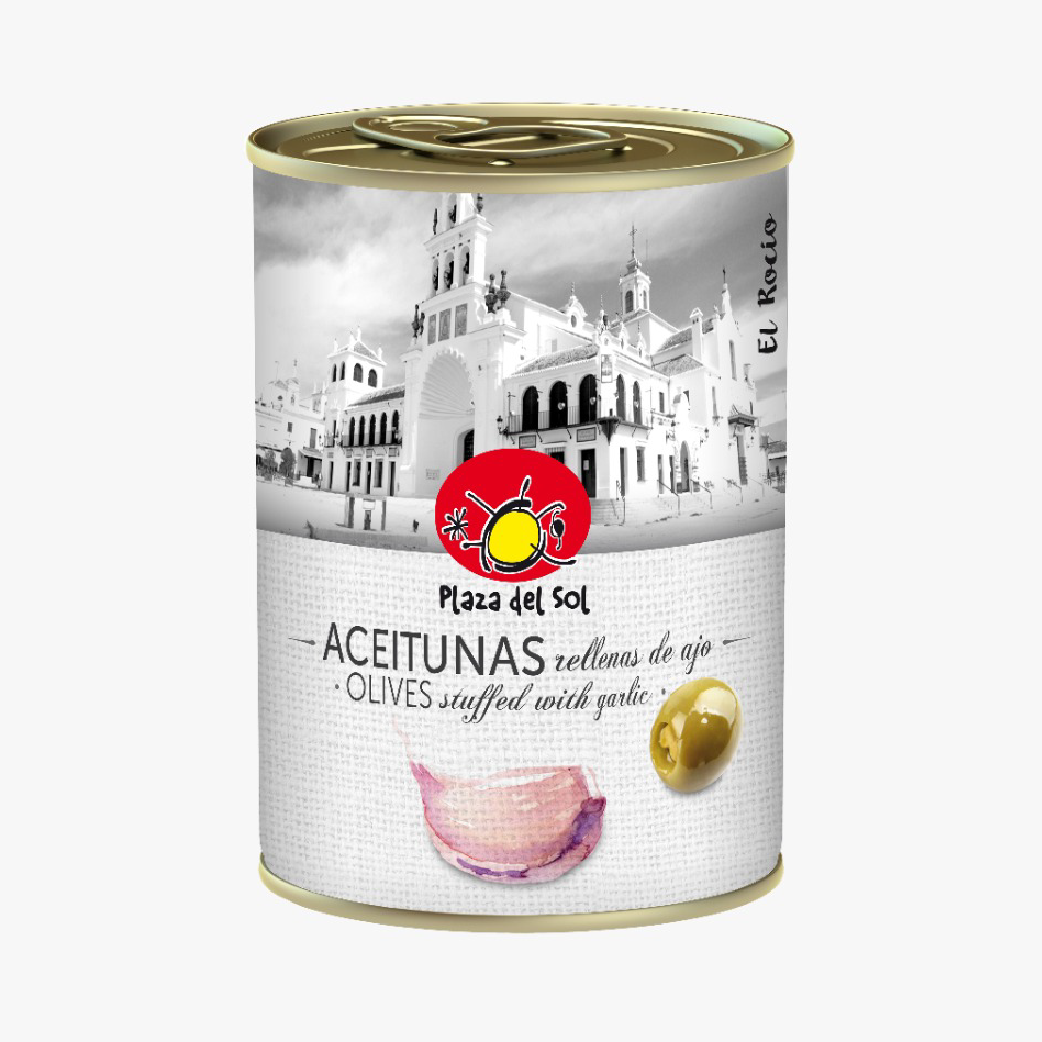 Aceitunas Rellanas de Ajo 280g