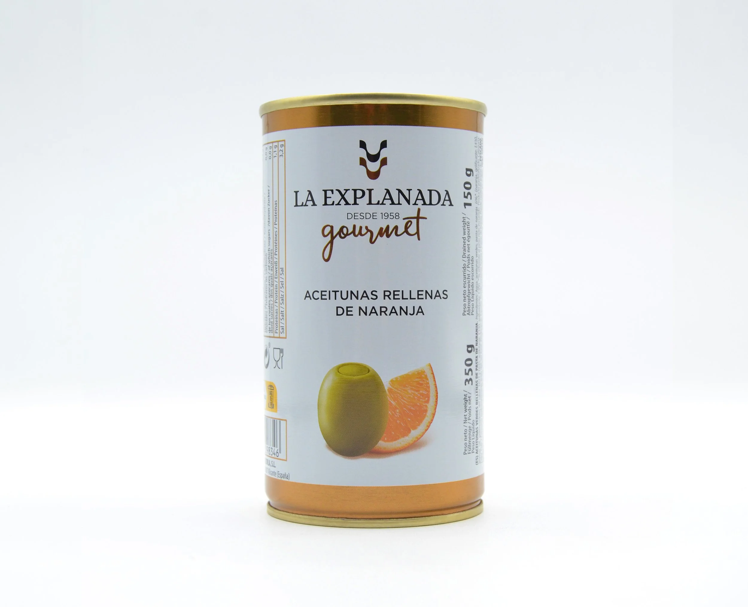 Aceitunas Rellenas  de Naranja