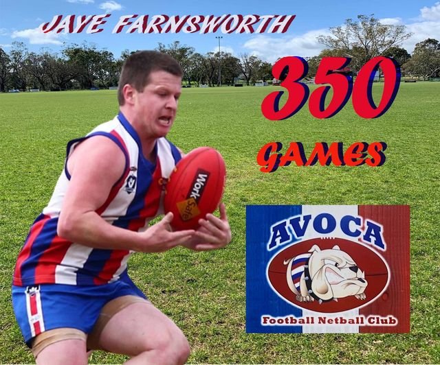 Jaye plays his 350th game.