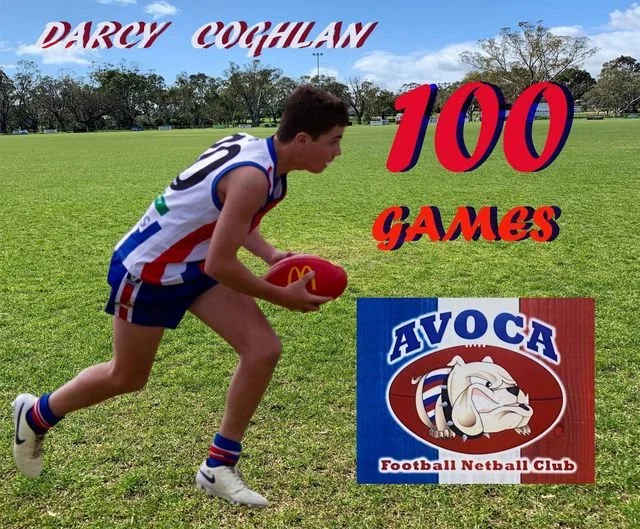 100 games for Darcy