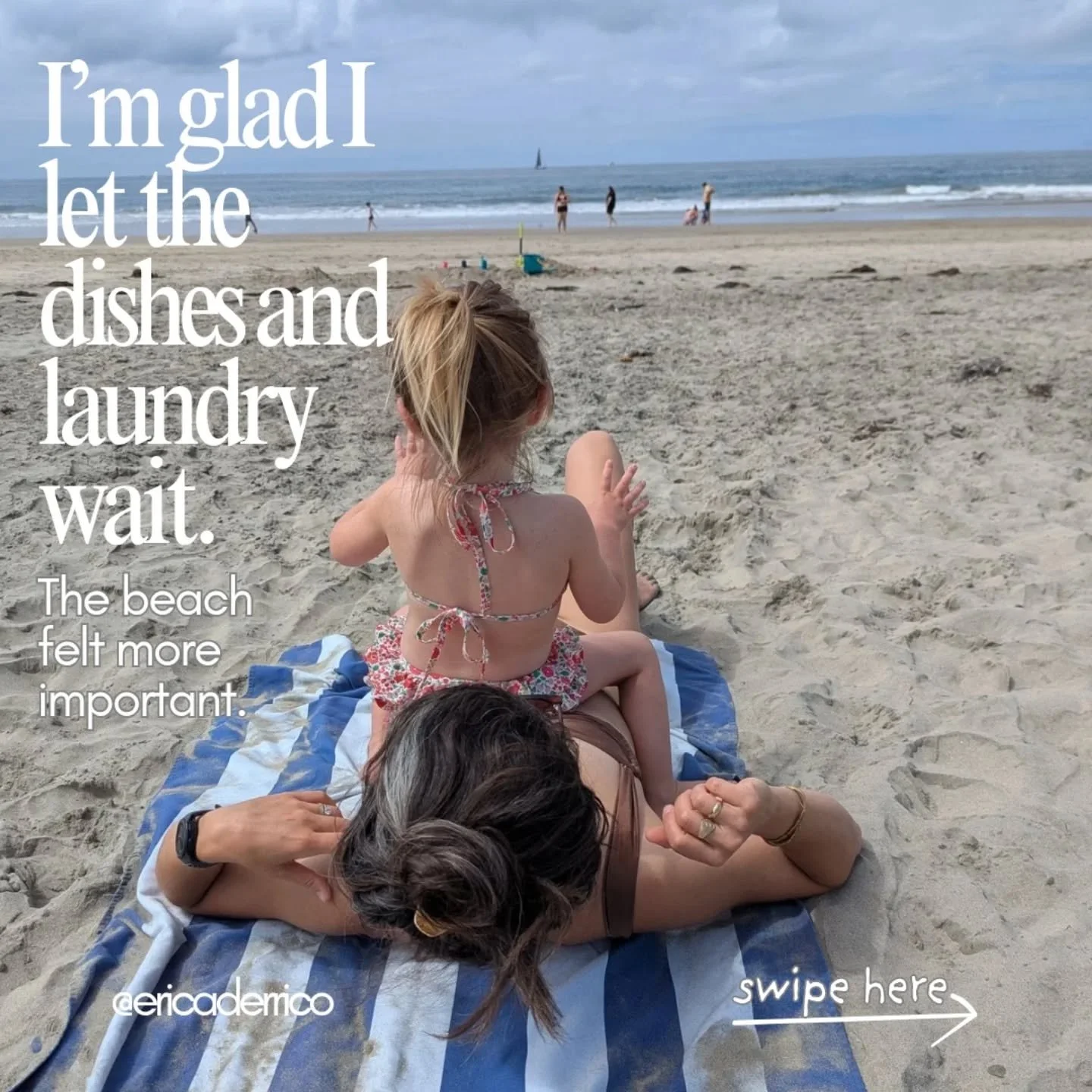 Today the dishes waited.
The laundry waited.
The to-do list waited.

And honestly? I&rsquo;m really glad it did. 🌊

Sometimes I need the reminder that not every moment of life needs to be optimized or productive to matter.

Some days are for slowing