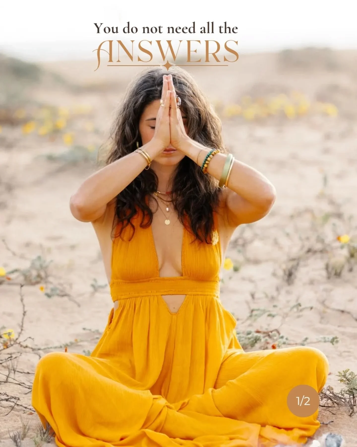 A reminder I needed myself today:

You don't have to have all the answers.

You don't need a five-year plan. You don't need to know exactly how everything is going to work out. You don't need to force clarity before it's ready to arrive.

Sometimes t