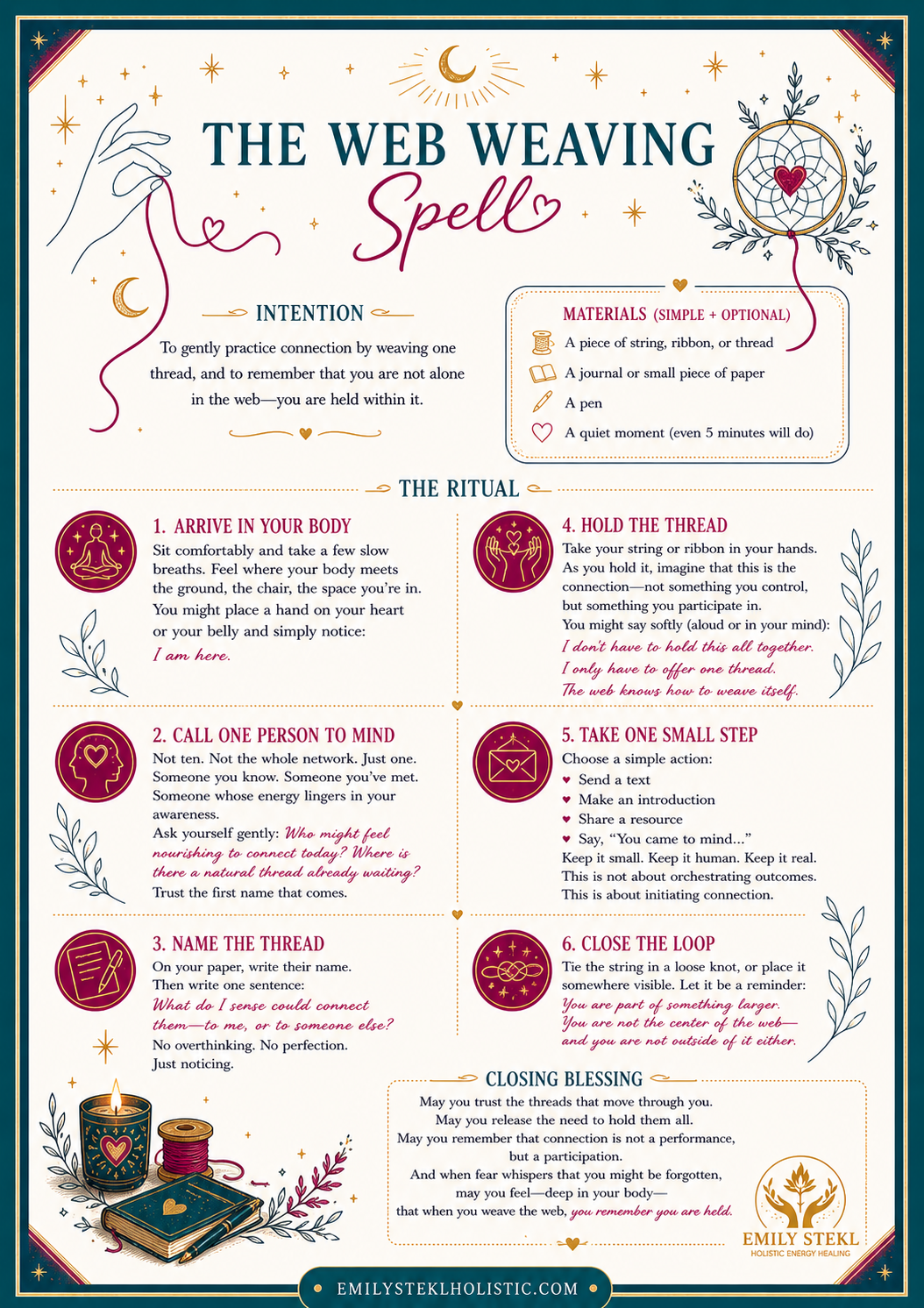 Spell to Weave Your Web