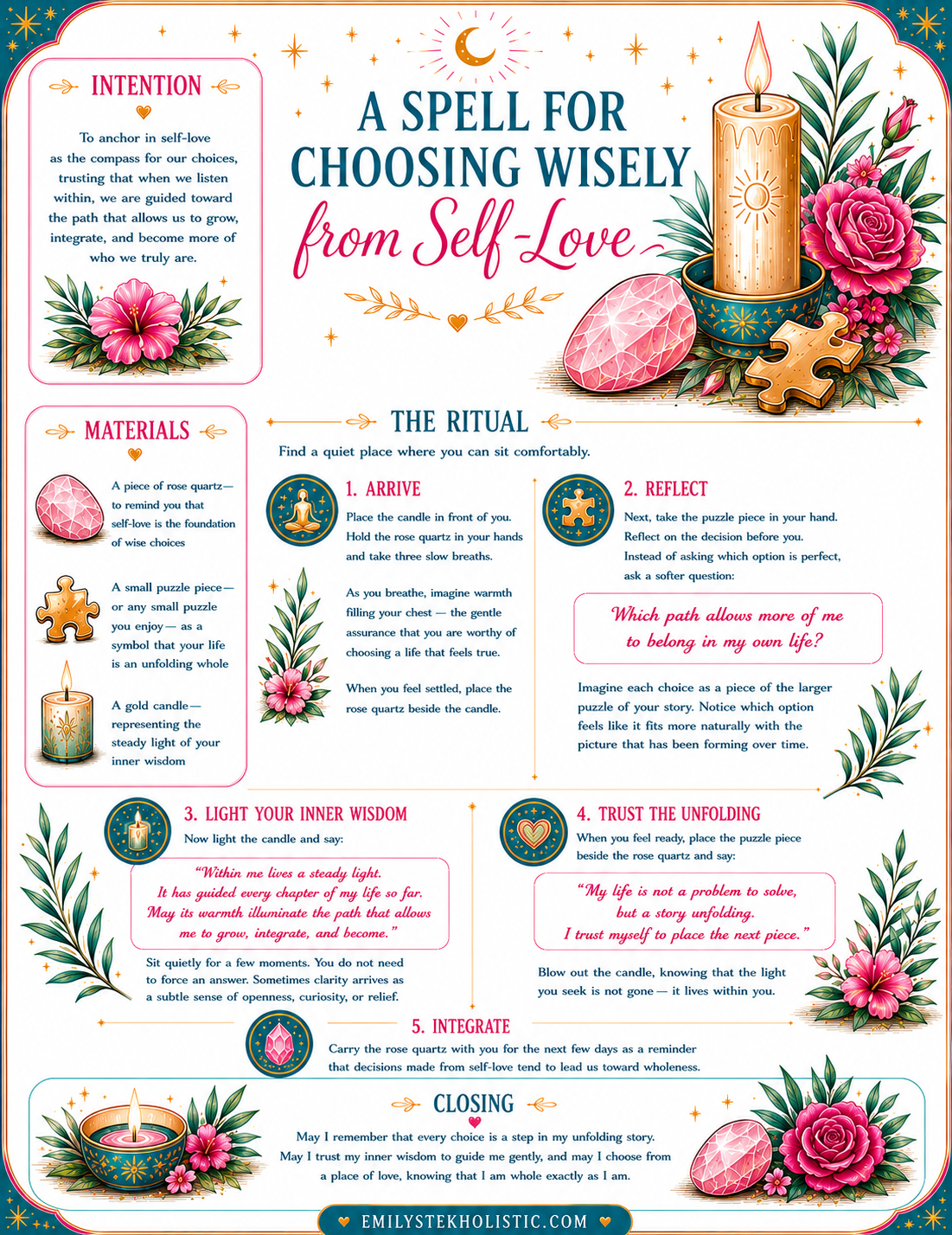 Spell for Choosing from Self-Love - PDF Download