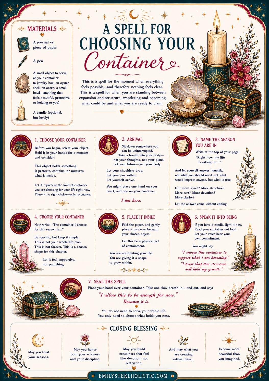 Spell to Choose Your Safe Container - PDF Download