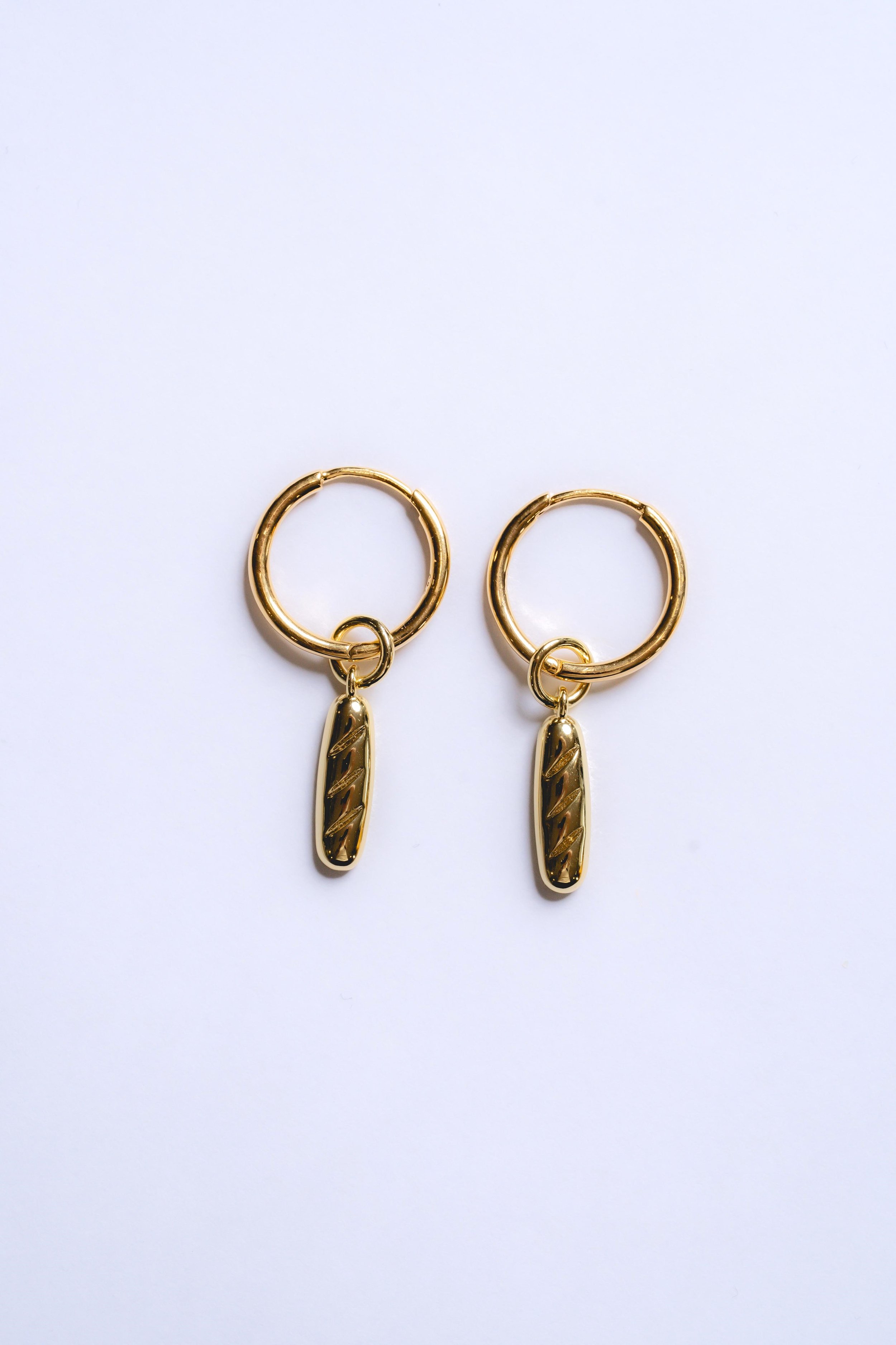 Bready to Roll Baguette Earrings
