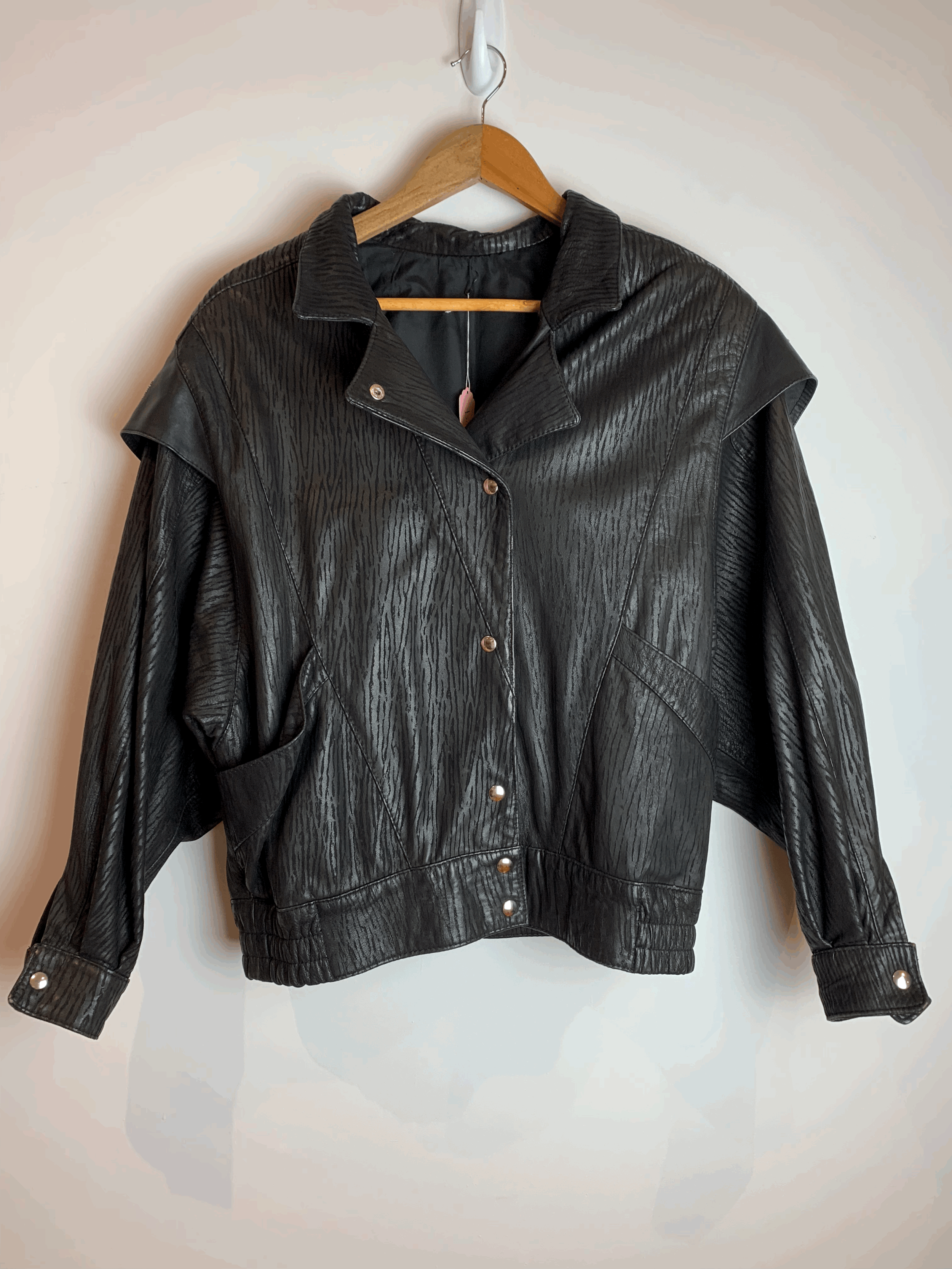 Mattia Leather Jacket | Size 10
