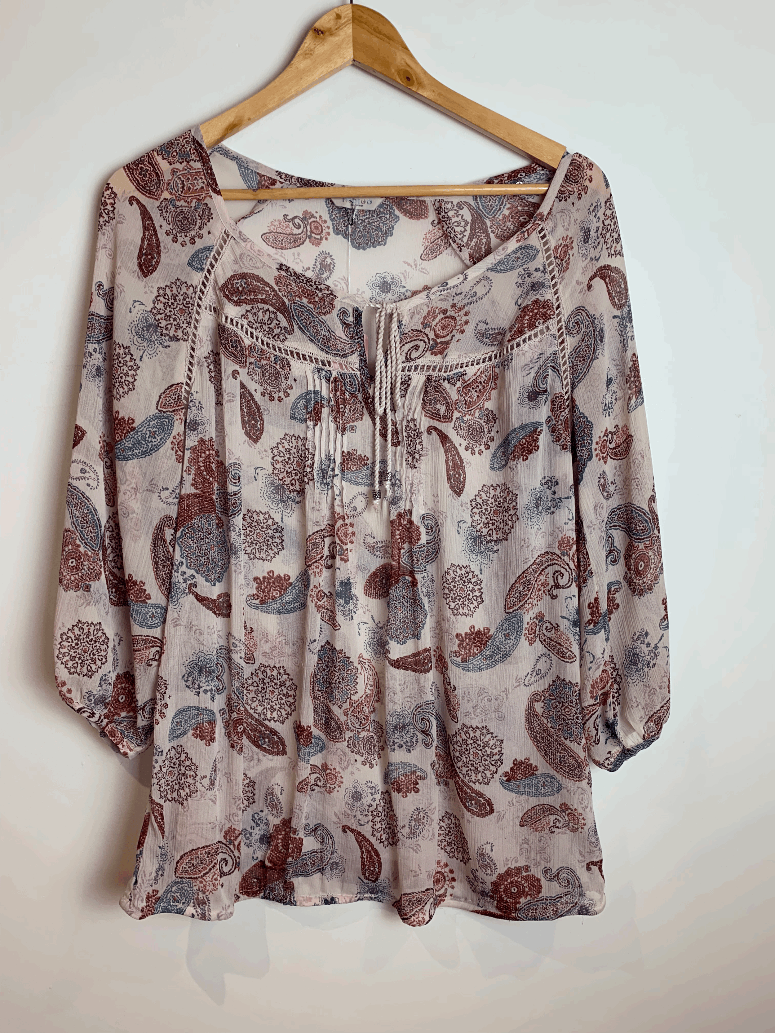 M&S Indigo Collection Blouse | Size 14