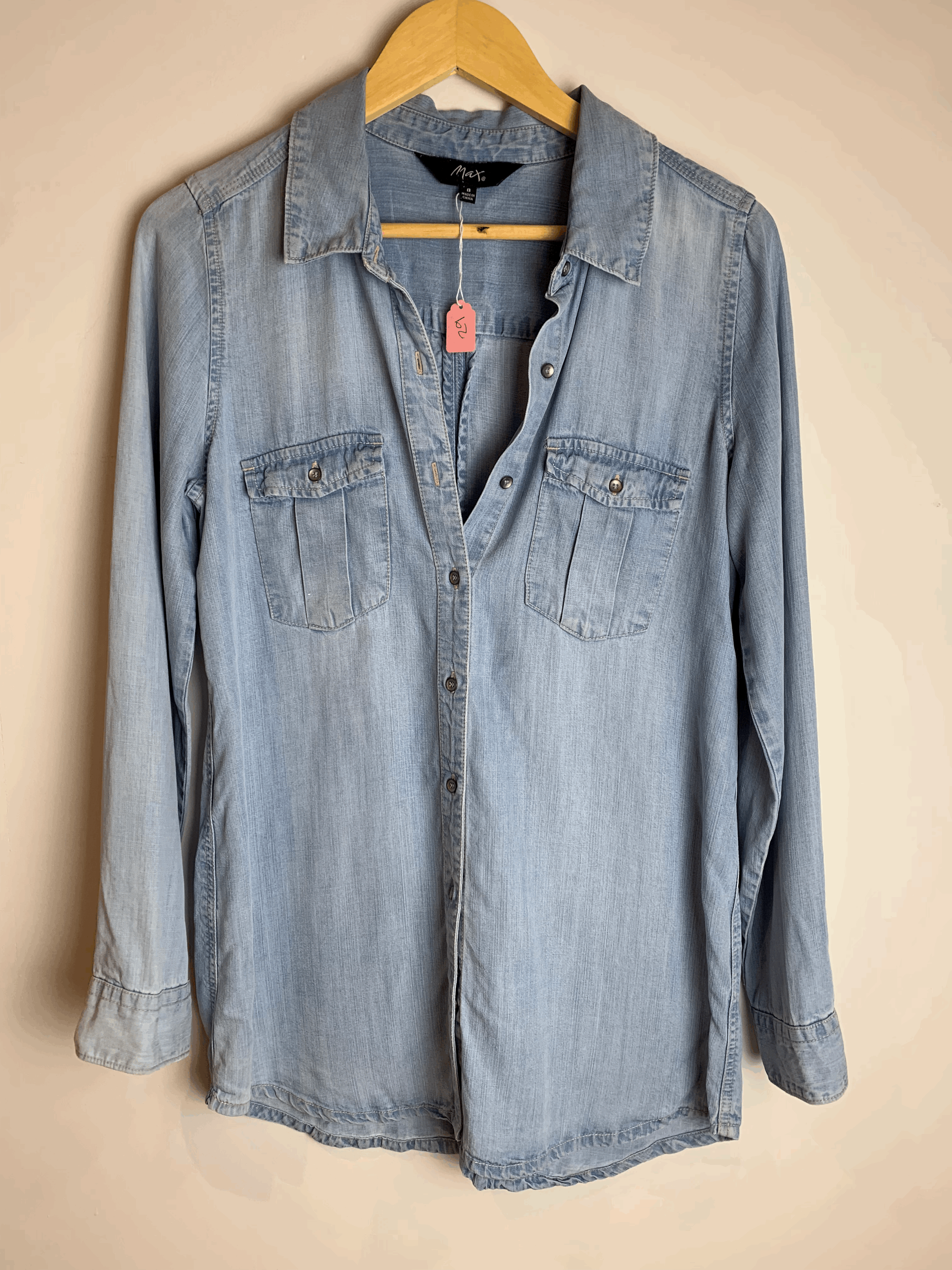 Max Shirt Dress | Size 8