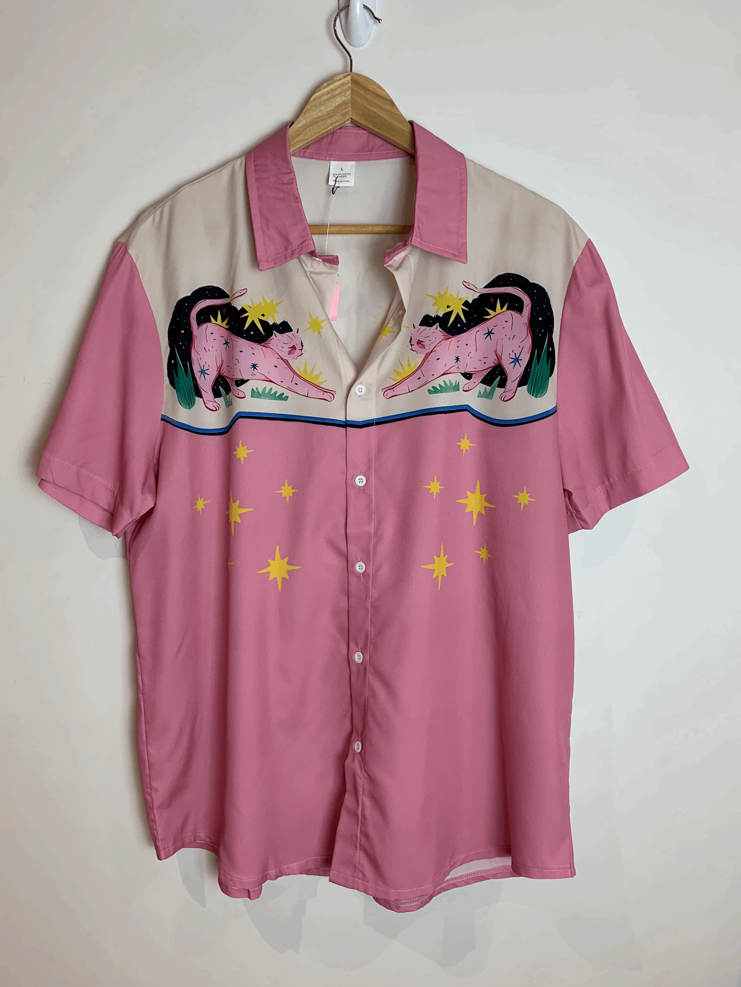 Satin Shirt | Size L