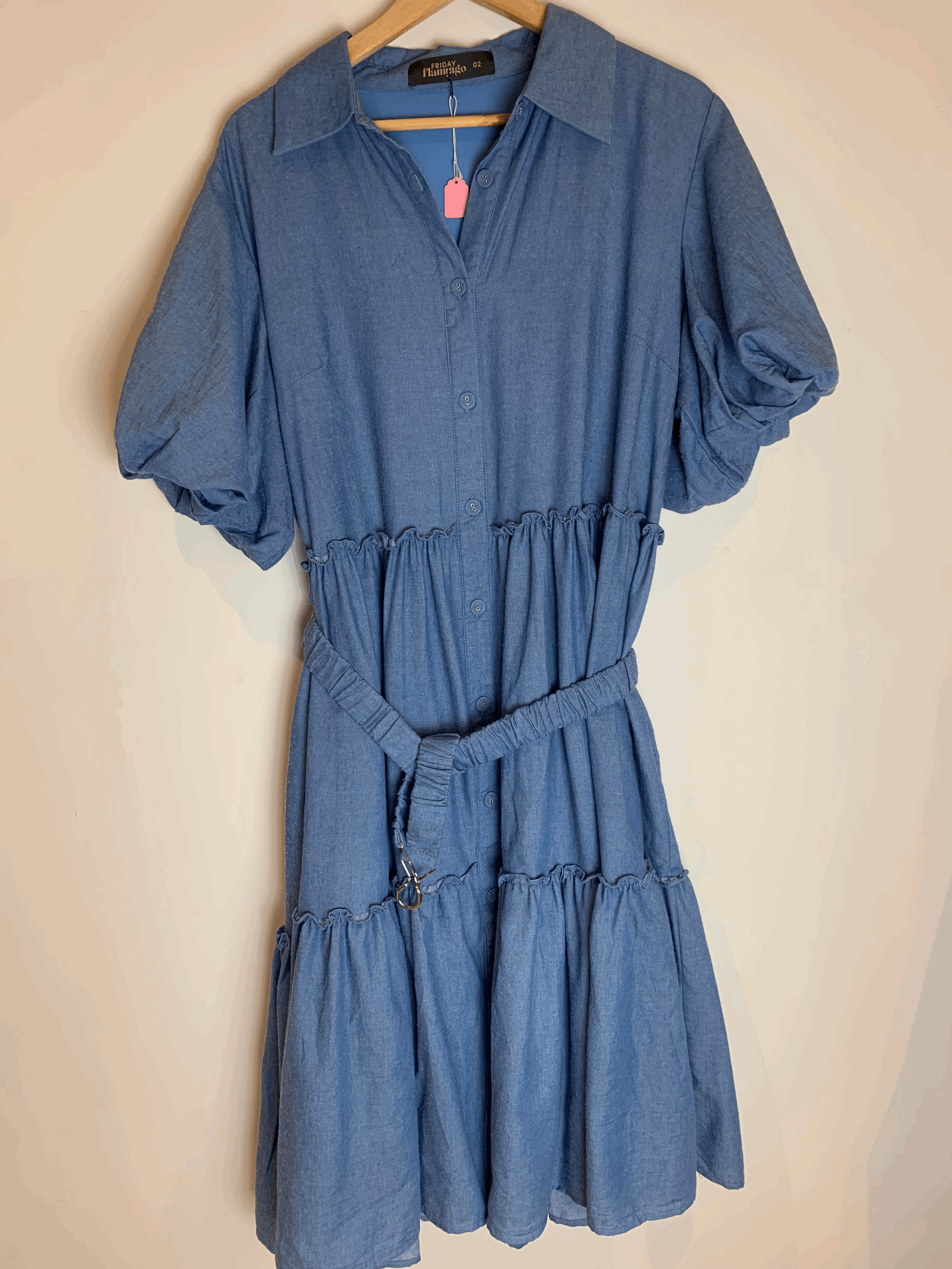 Friday Flamingo Dress | Size 2