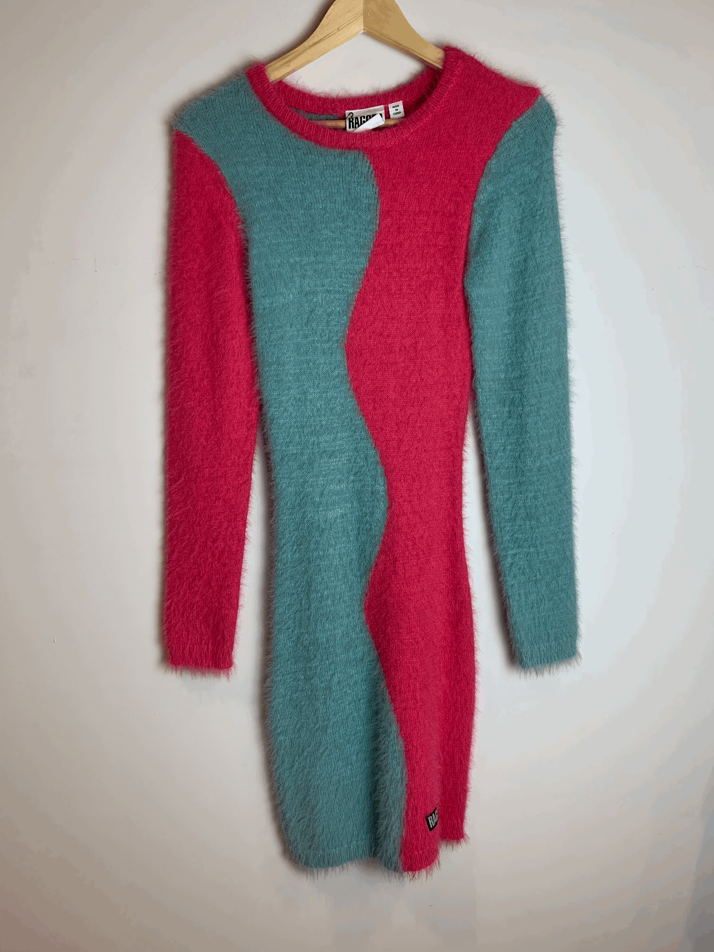 Ragged Jeans Dress | Size S
