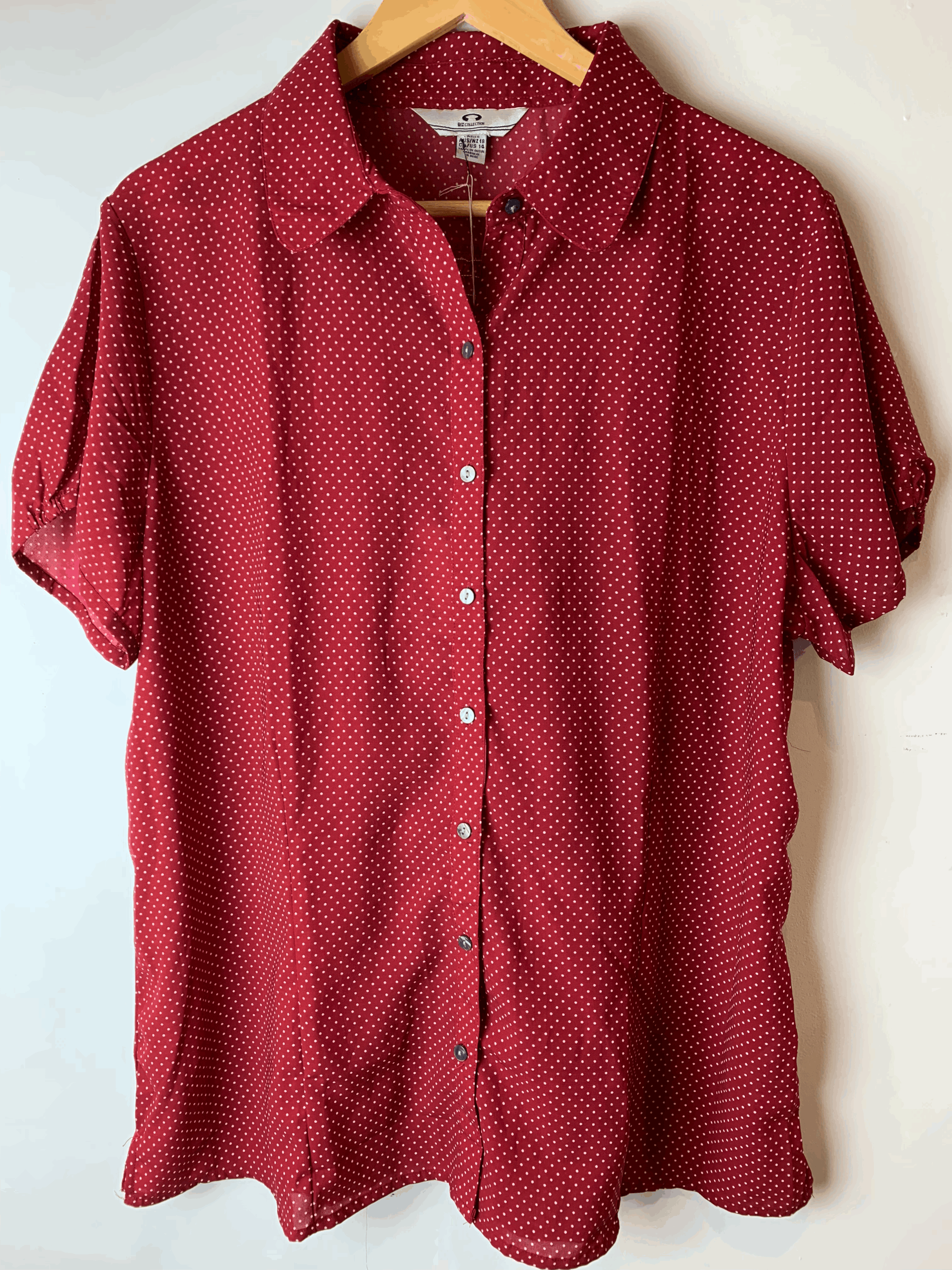 Biz Collection Shirt | Size 18