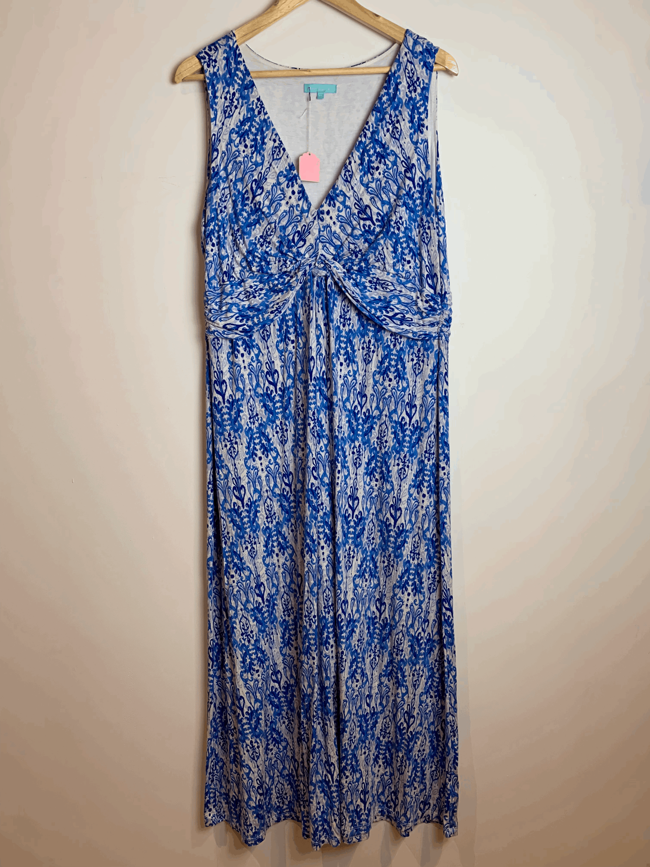 Blue Illusion Dress | Size 2L