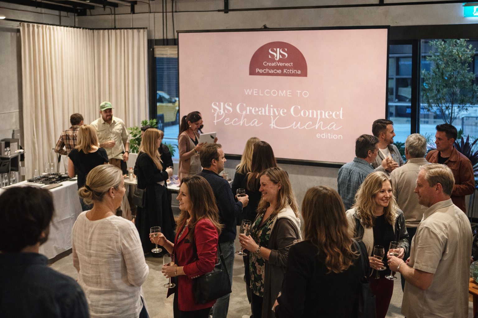 Creative Connect Event: Industry Talks, PechaKucha Presentations, Networking & Drinks