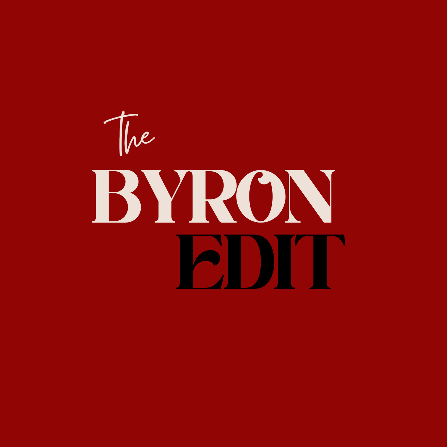 Byron Edit