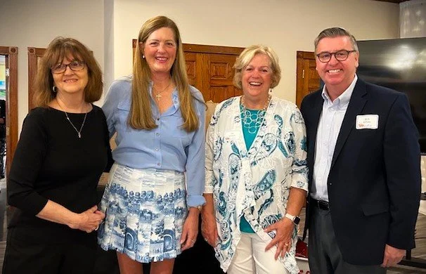 Linda Roark, Stacy Marks, Pat Robuck & Richard Killion (VP at Beacon College)