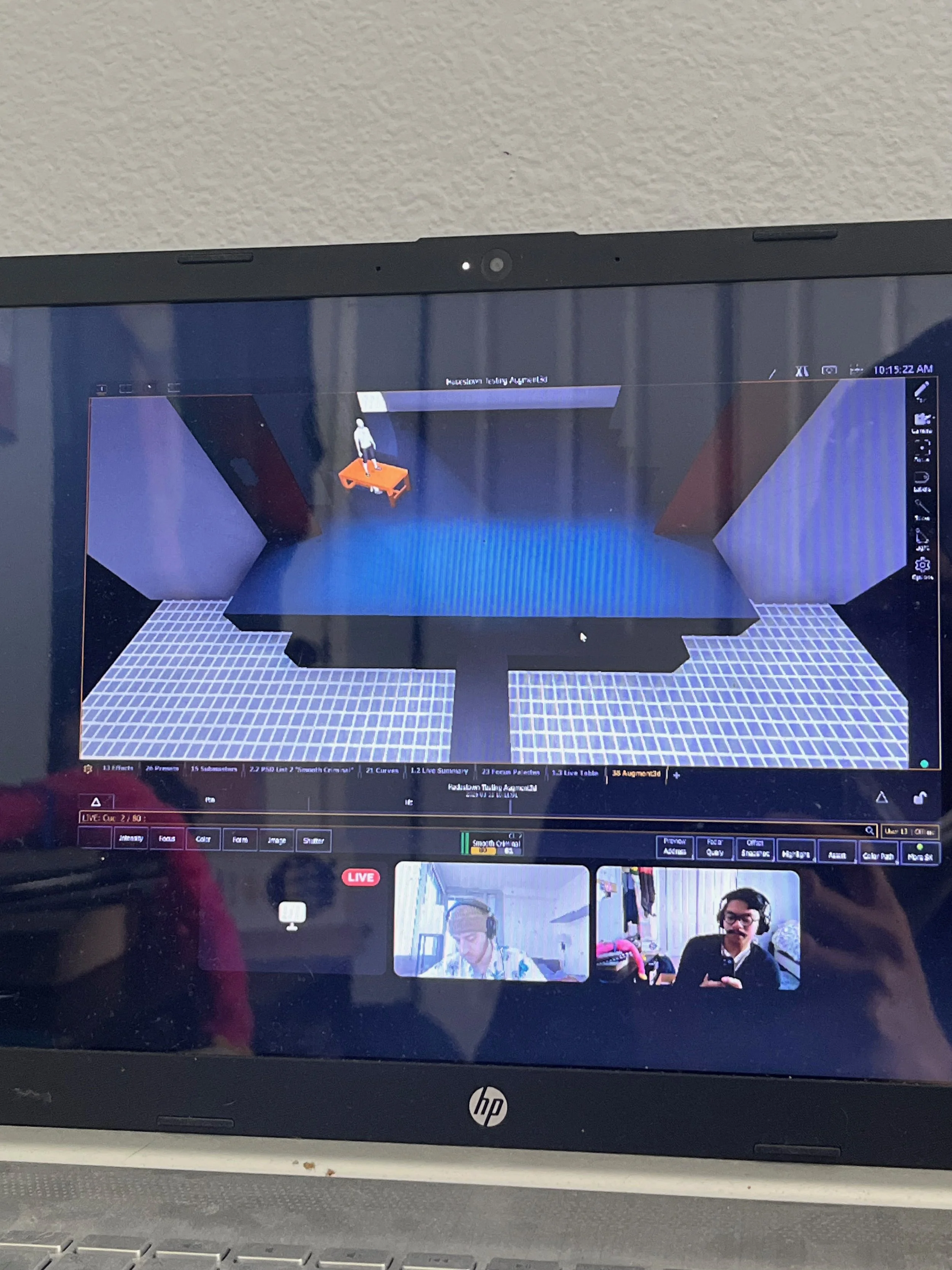 Some pre-production with Spencer and me!