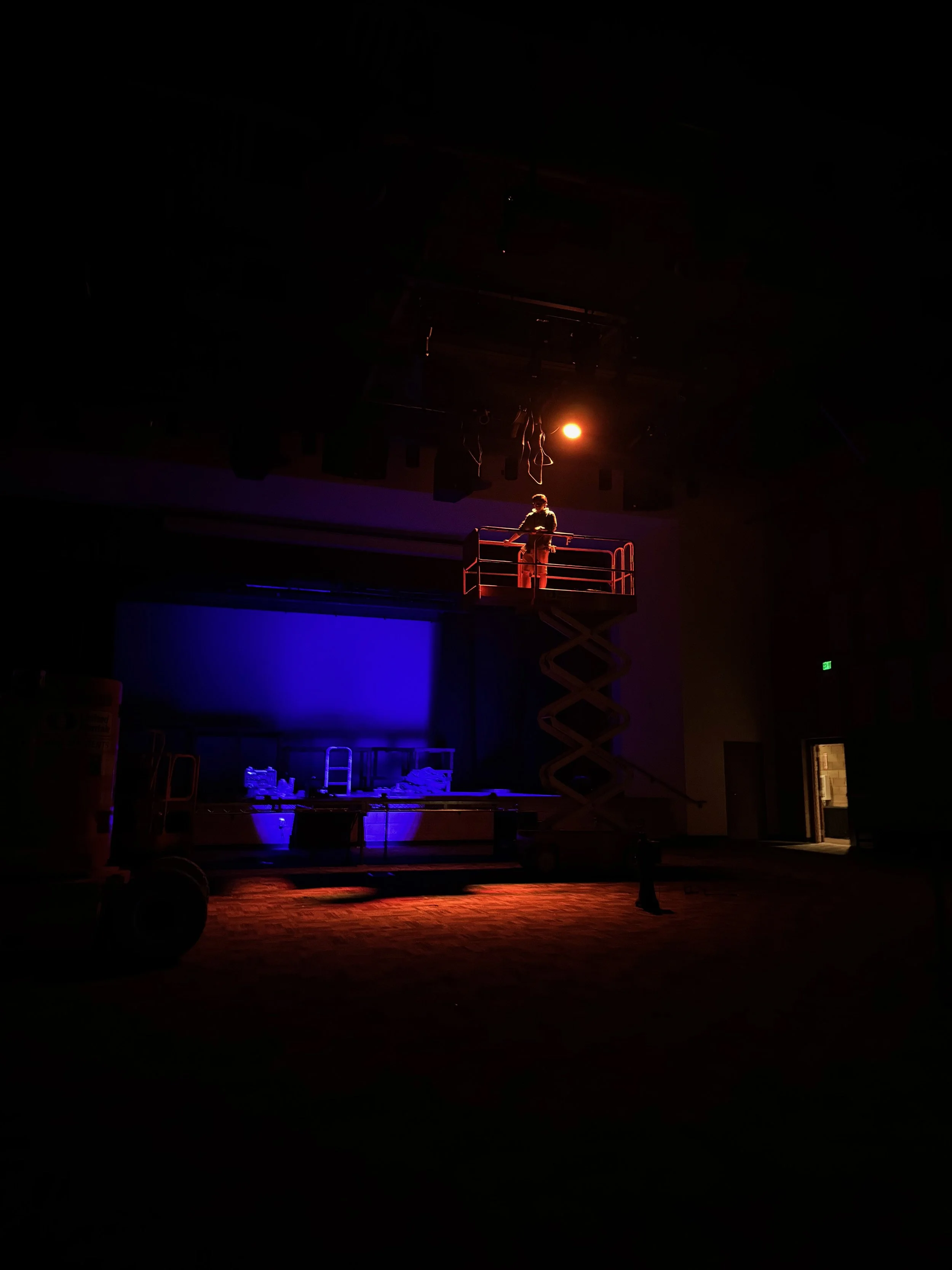 Spencer took this cool picture of me :)