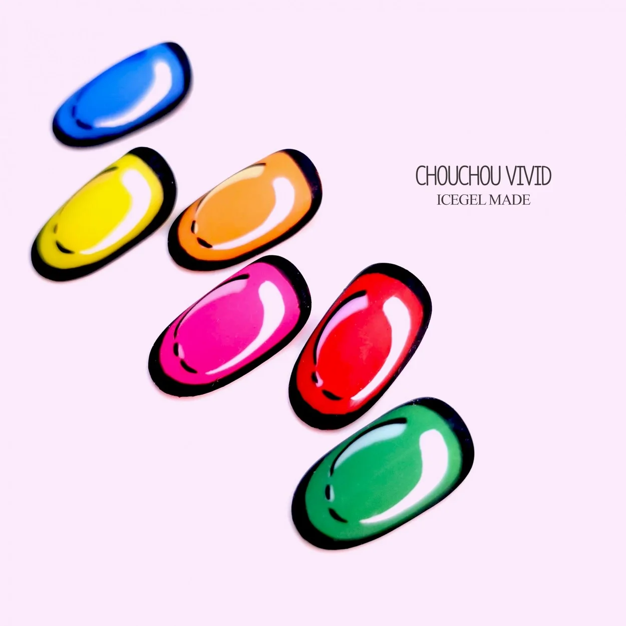 IceGel Chou Chou Vivid [1445~1450] 9ml Bottle Typed 2.webp