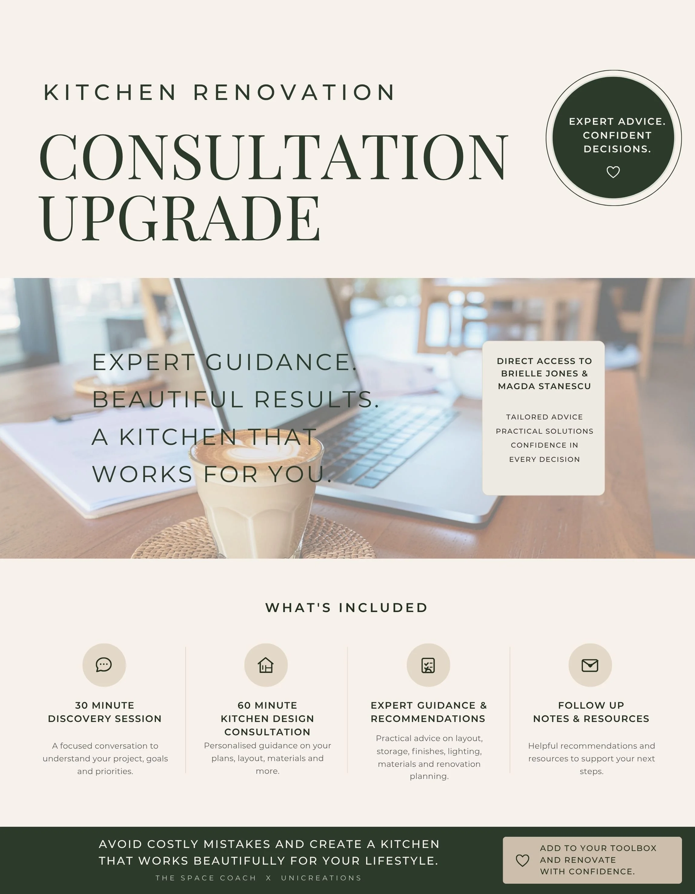 Kitchen Renovation Toolbox & Expert Sessions